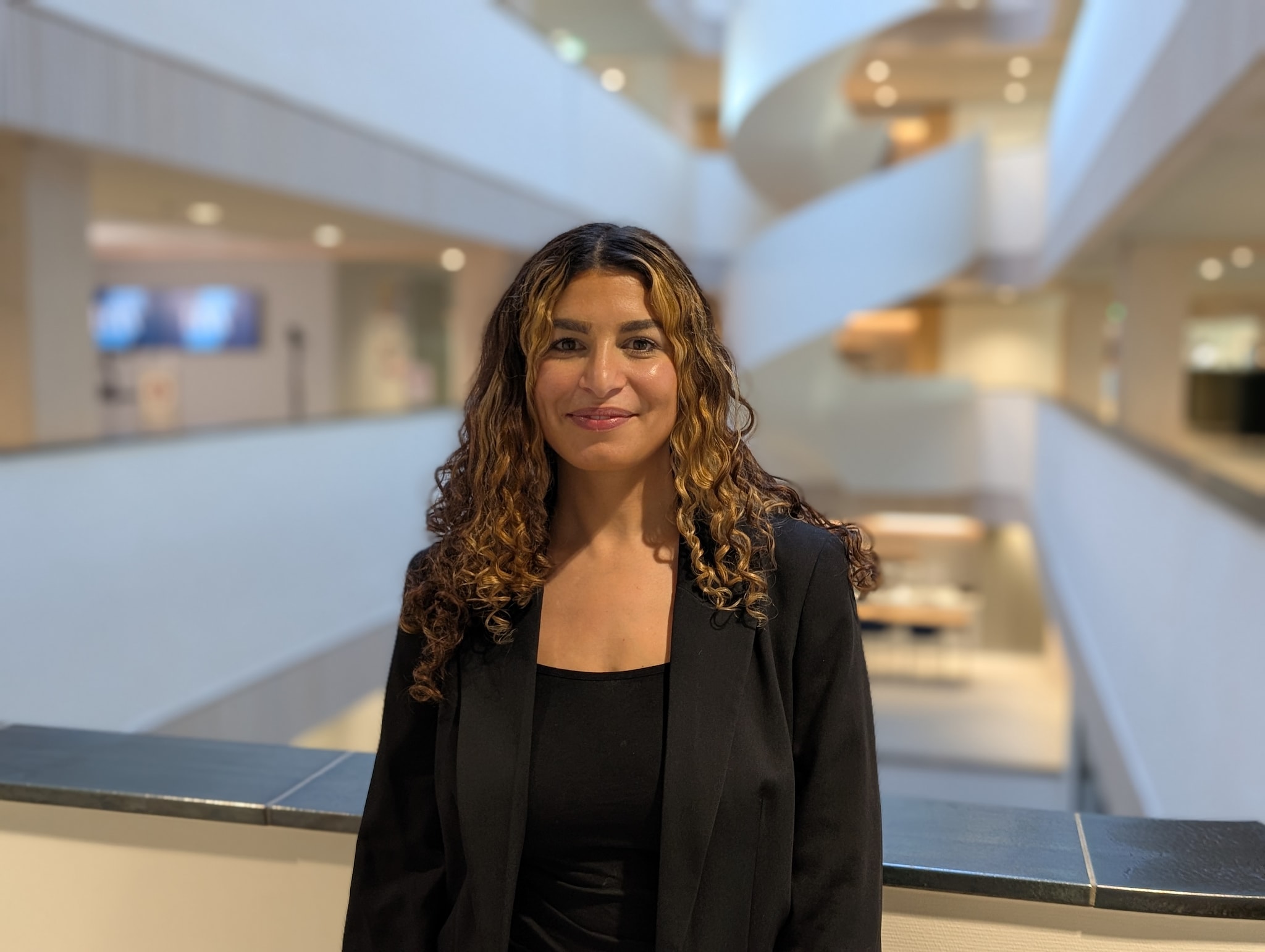 Nazha Rustom is te gast in Move on Up. Foto: BusinessWise Nazha Rustom is te gast in Move on Up. Foto: BusinessWise