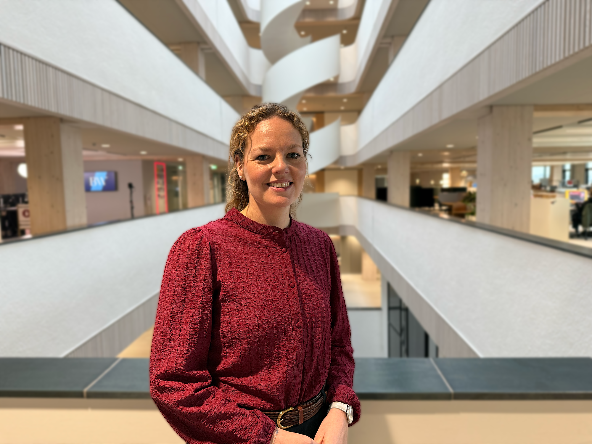 Sabine Bink, Global Director bij ingenieursbureau Haskoning, is te gast in Move on Up. Foto: BusinessWise Sabine Bink, Global Director bij ingenieursbureau Haskoning, is te gast in Move on Up. Foto: BusinessWise