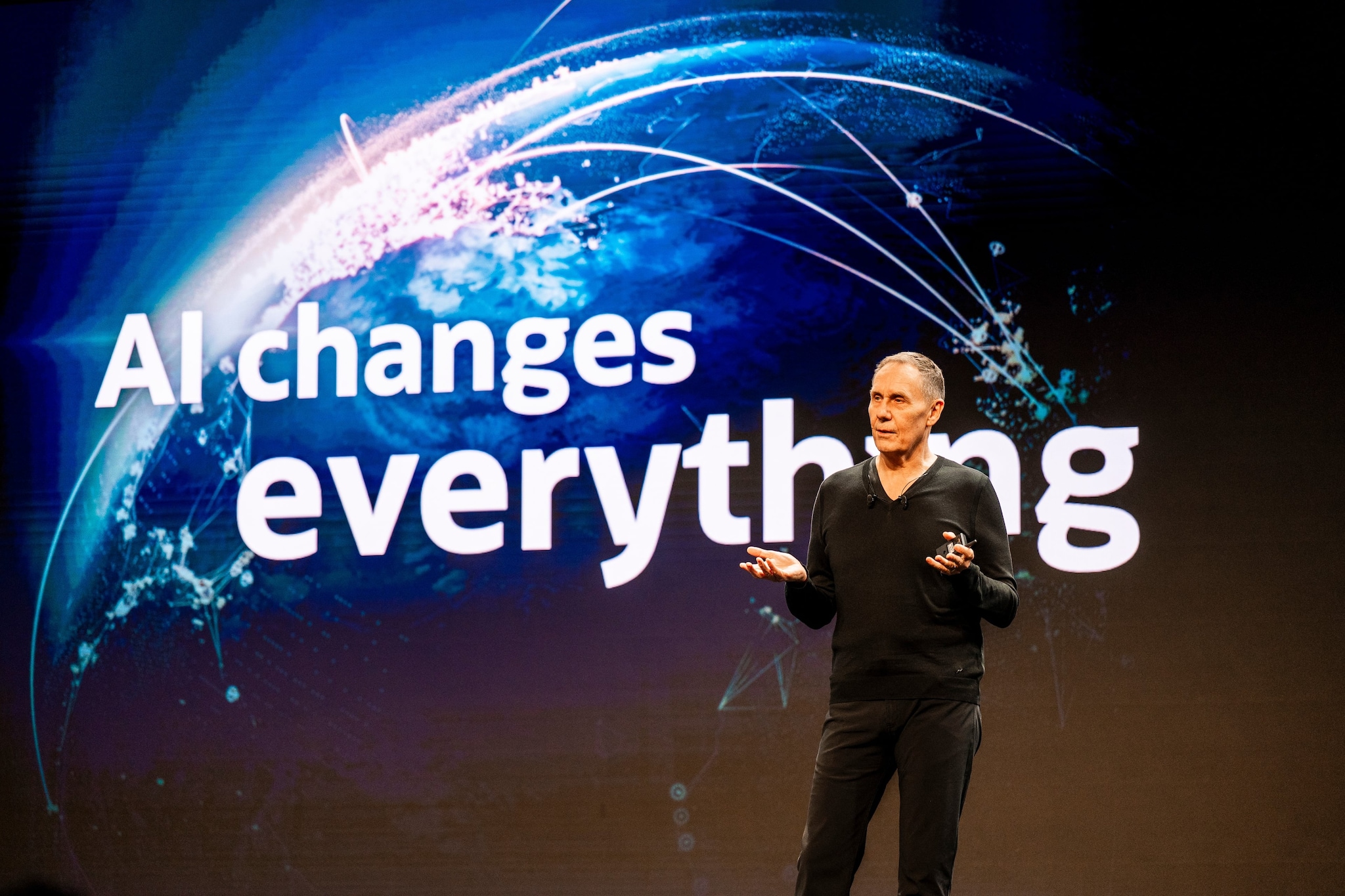 Richard Smith, EVP en General Manager van Oracle’s Cloud Infrastructure-afdeling. Foto: Martijn van Leeuwen Richard Smith, EVP en General Manager van Oracle’s Cloud Infrastructure-afdeling. Foto: Martijn van Leeuwen