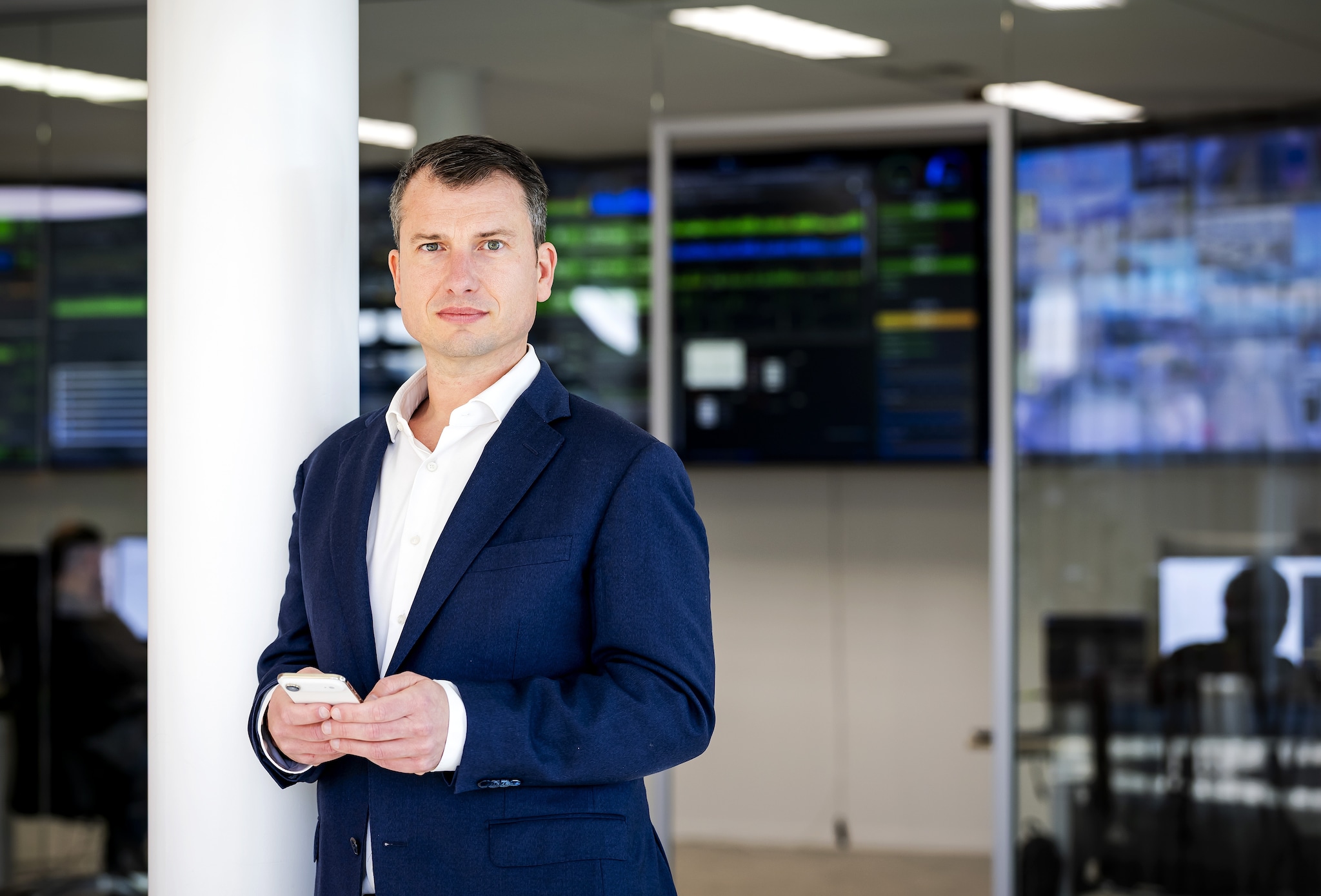 Jeroen van Glabbeek (CEO) van het Nederlandse AI-bedrijf CM.com. Foto: ANP Jeroen van Glabbeek (CEO) van het Nederlandse AI-bedrijf CM.com. Foto: ANP