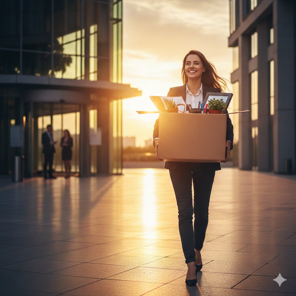 Naked quitting is geen emotionele opwelling maar een strategisch alarmsignaal. Beeld gegenereerd met Google Gemini. Naked quitting is geen emotionele opwelling maar een strategisch alarmsignaal. Beeld gegenereerd met Google Gemini.