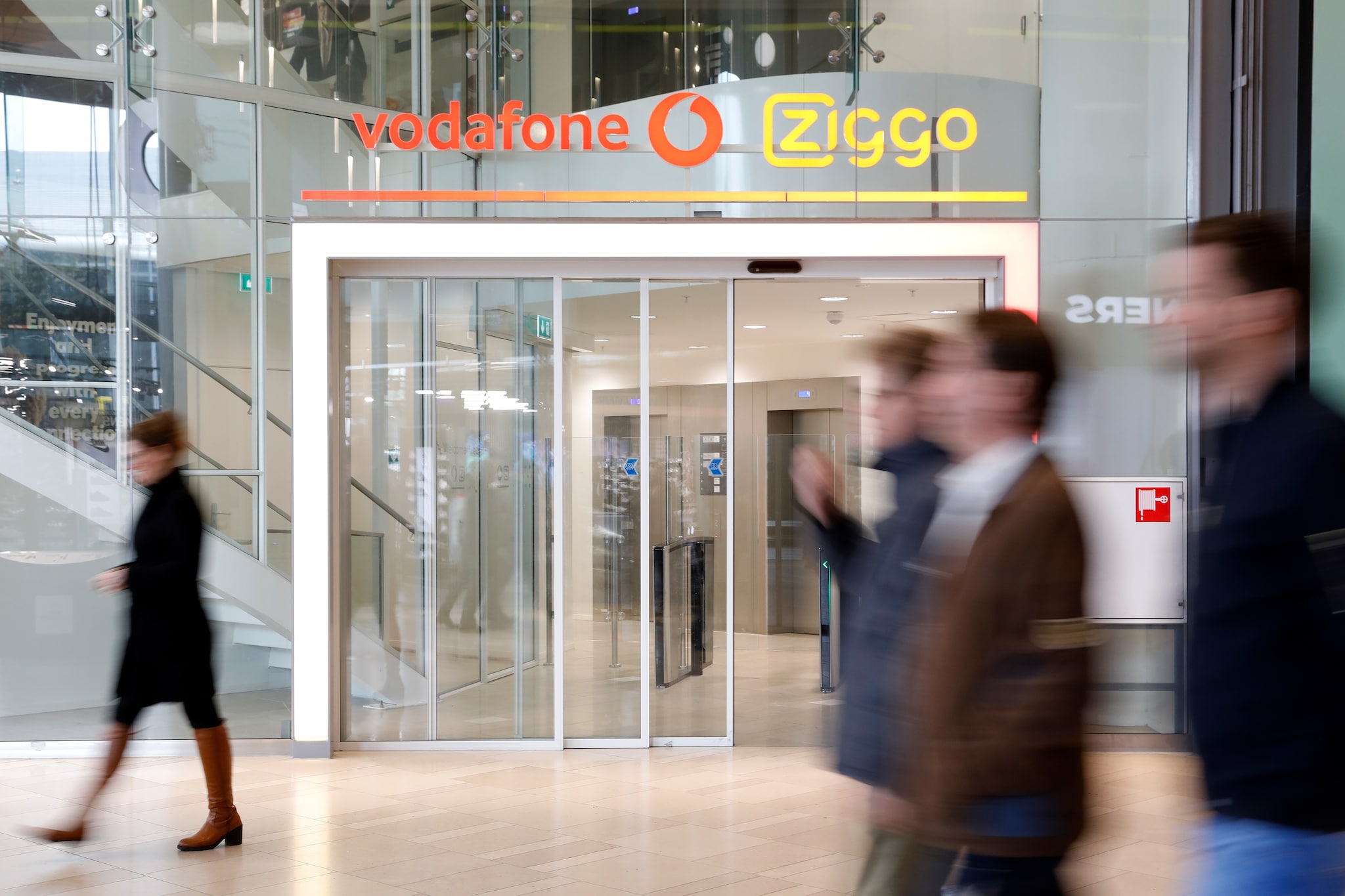 Het hoofdkantoor van VodafoneZiggo. Foto: ANP Het hoofdkantoor van VodafoneZiggo. Foto: ANP