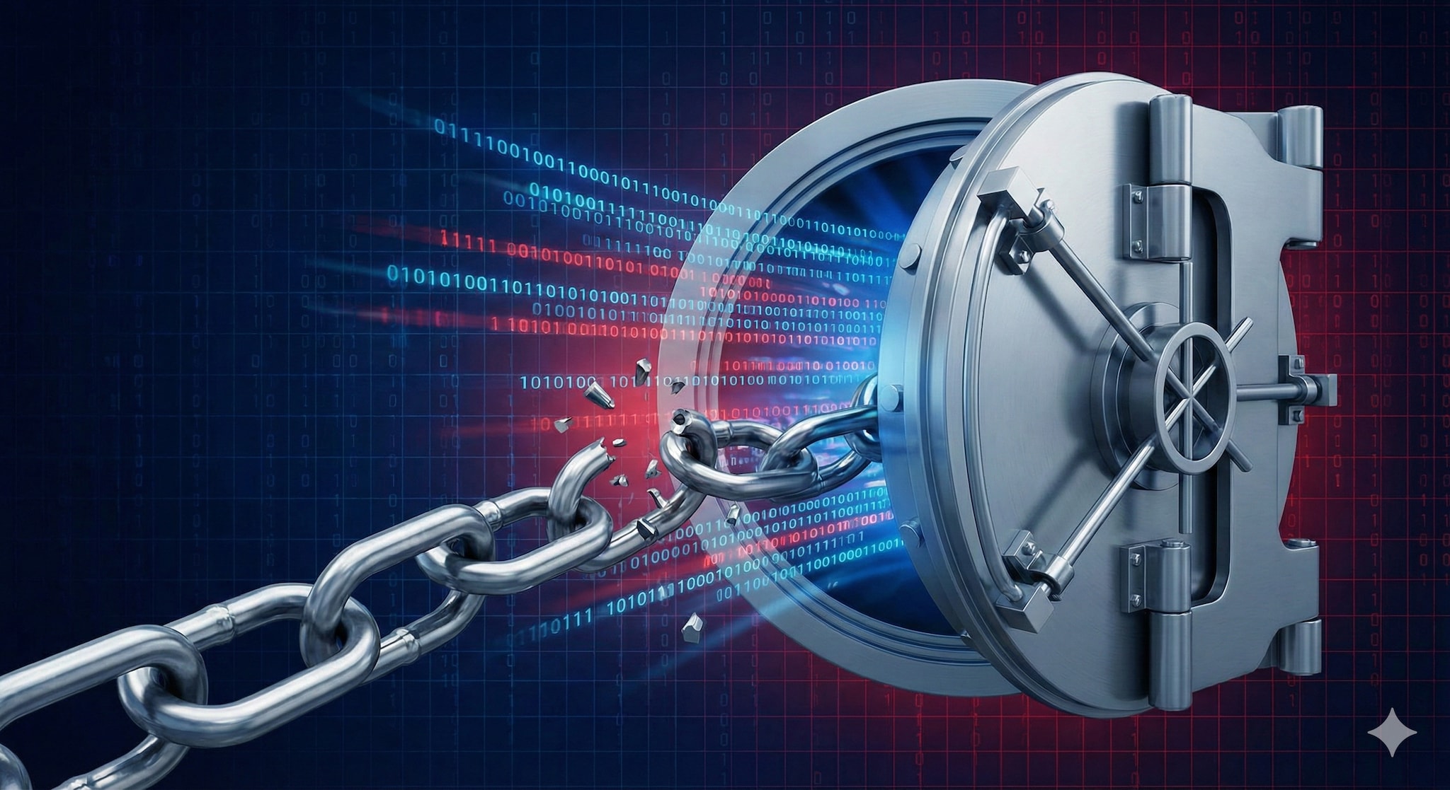 Gebruik geen AI om wachtwoorden te genereren, waarschuwen experts. Beeld gegenereerd met Google Gemini. Gebruik geen AI om wachtwoorden te genereren, waarschuwen experts. Beeld gegenereerd met Google Gemini.