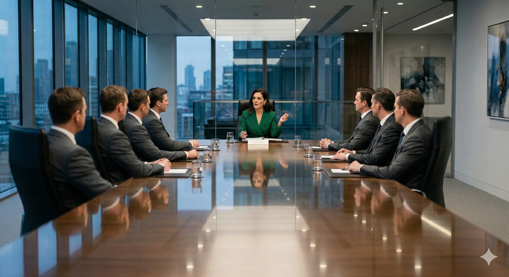 Wat belemmert vrouwen op weg naar de top? Beeld gegenereerd met Google Gemini Wat belemmert vrouwen op weg naar de top? Beeld gegenereerd met Google Gemini