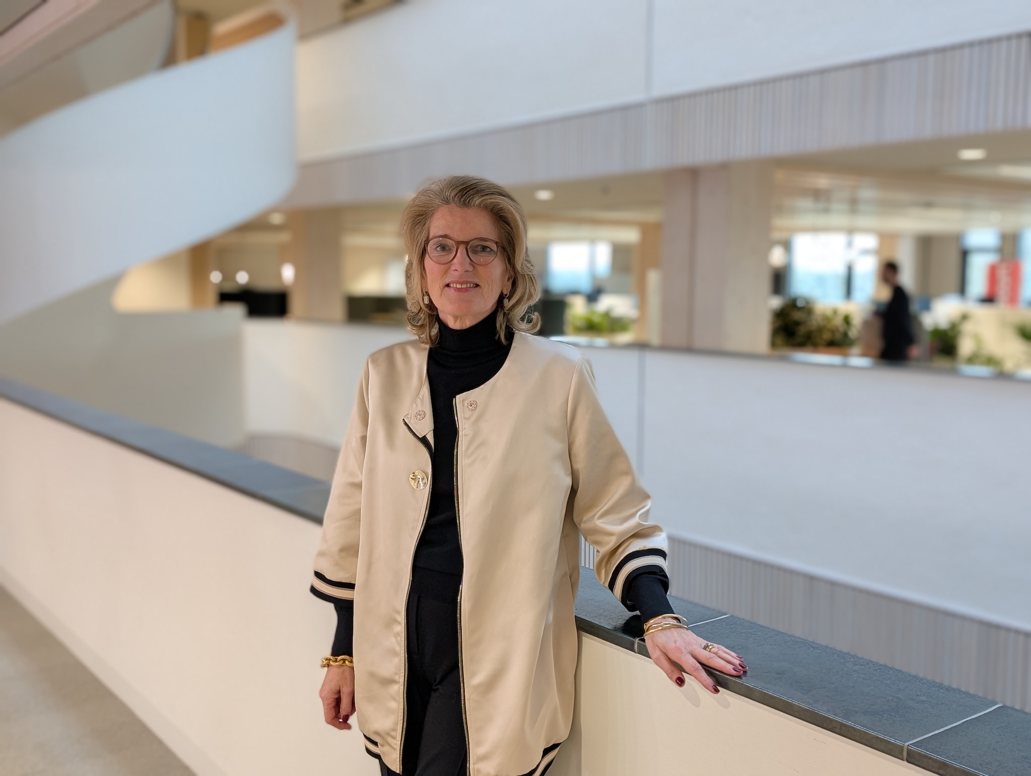 Marguerite Soeteman-Reijnen is te gast in At the Top. Foto: BusinessWise Topvrouw Marguerite Soeteman-Reijnen in At the Top: ‘Je ambitie uiten is echt belangrijk’. Foto: BusinessWise.