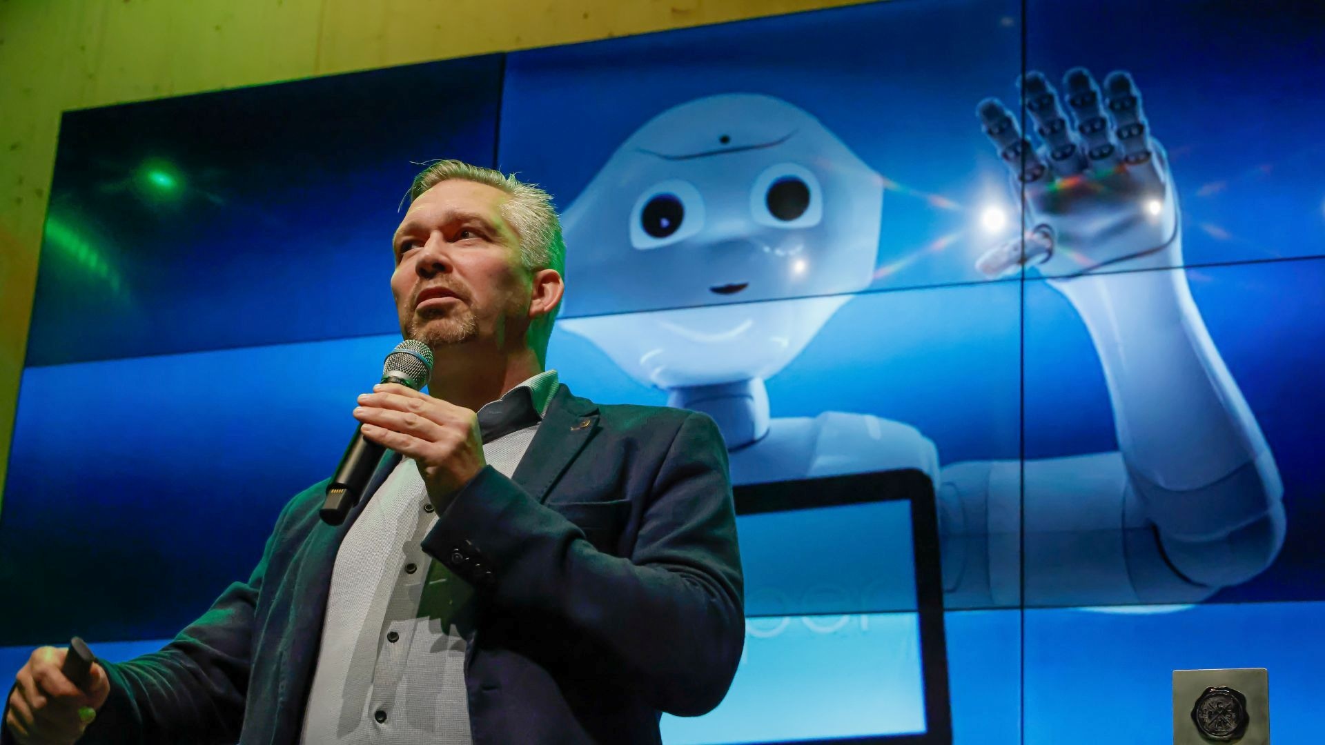 Thijs Dorssers, directeur van NLrobotics. Thijs Dorssers, directeur van NLrobotics.