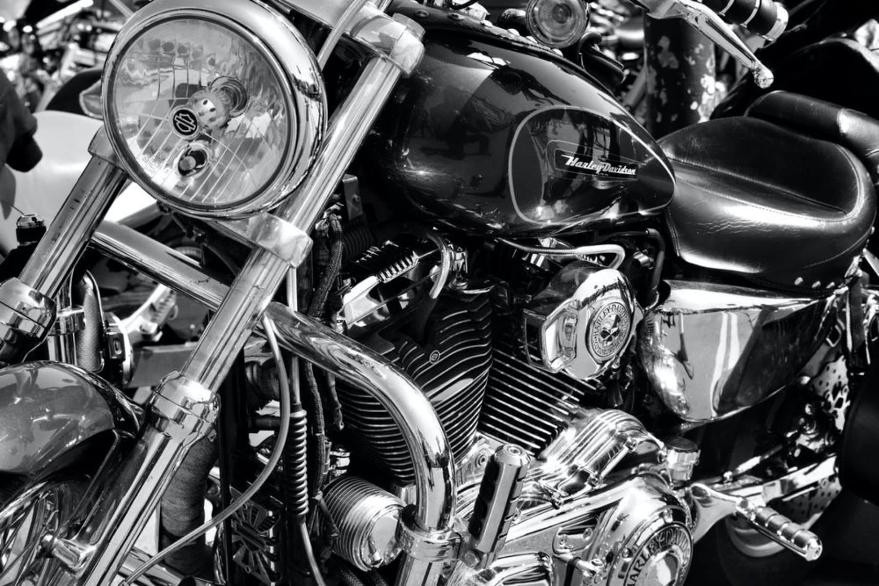 Harley Davidson motor. Een van de vele Harley-Davidson motoren. Foto: Shutterstock.
