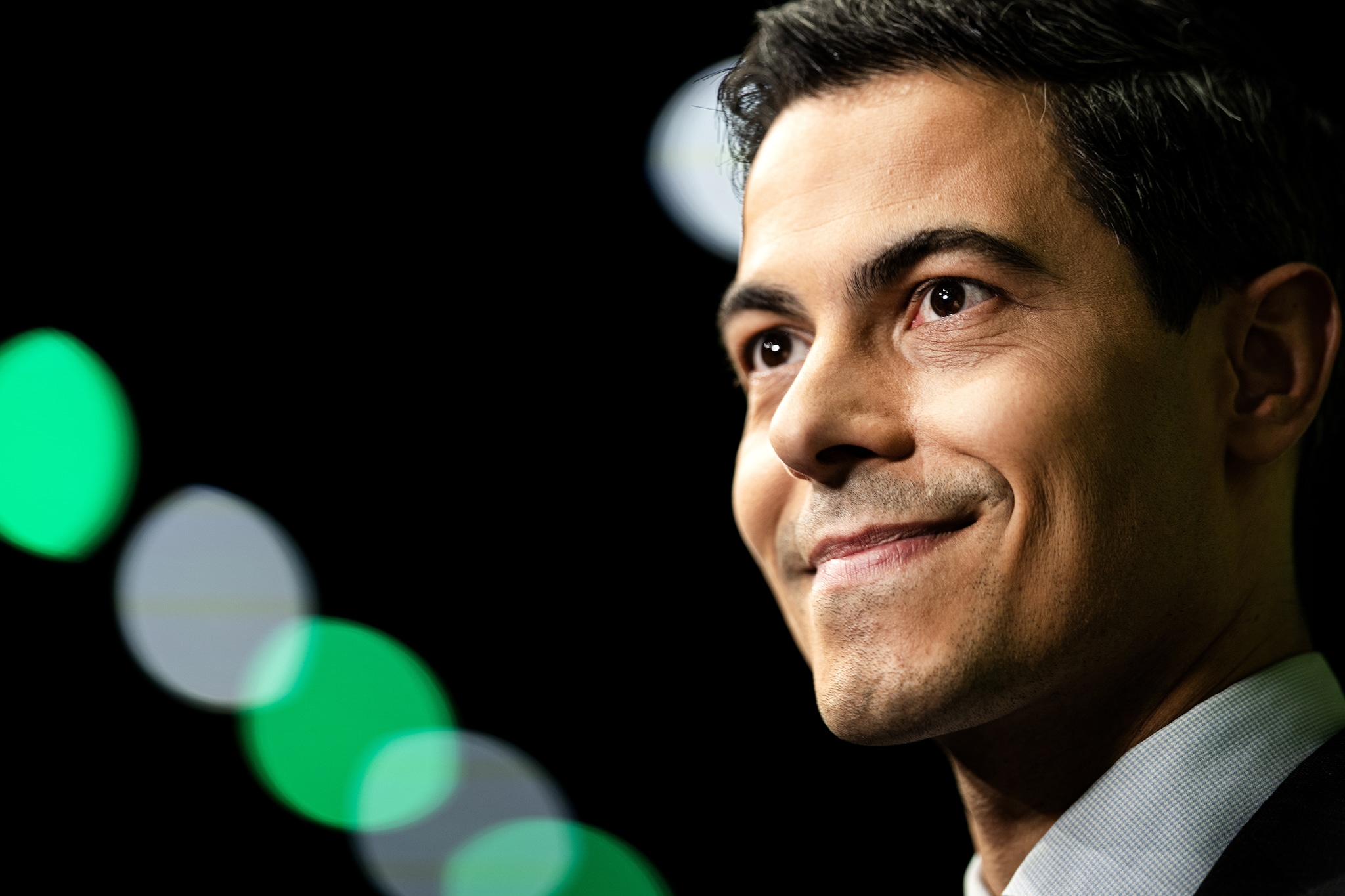 Minister-president Rob Jetten tijdens een partijcongres van D66 in het NBC Congrescentrum. Foto: ANP ANP