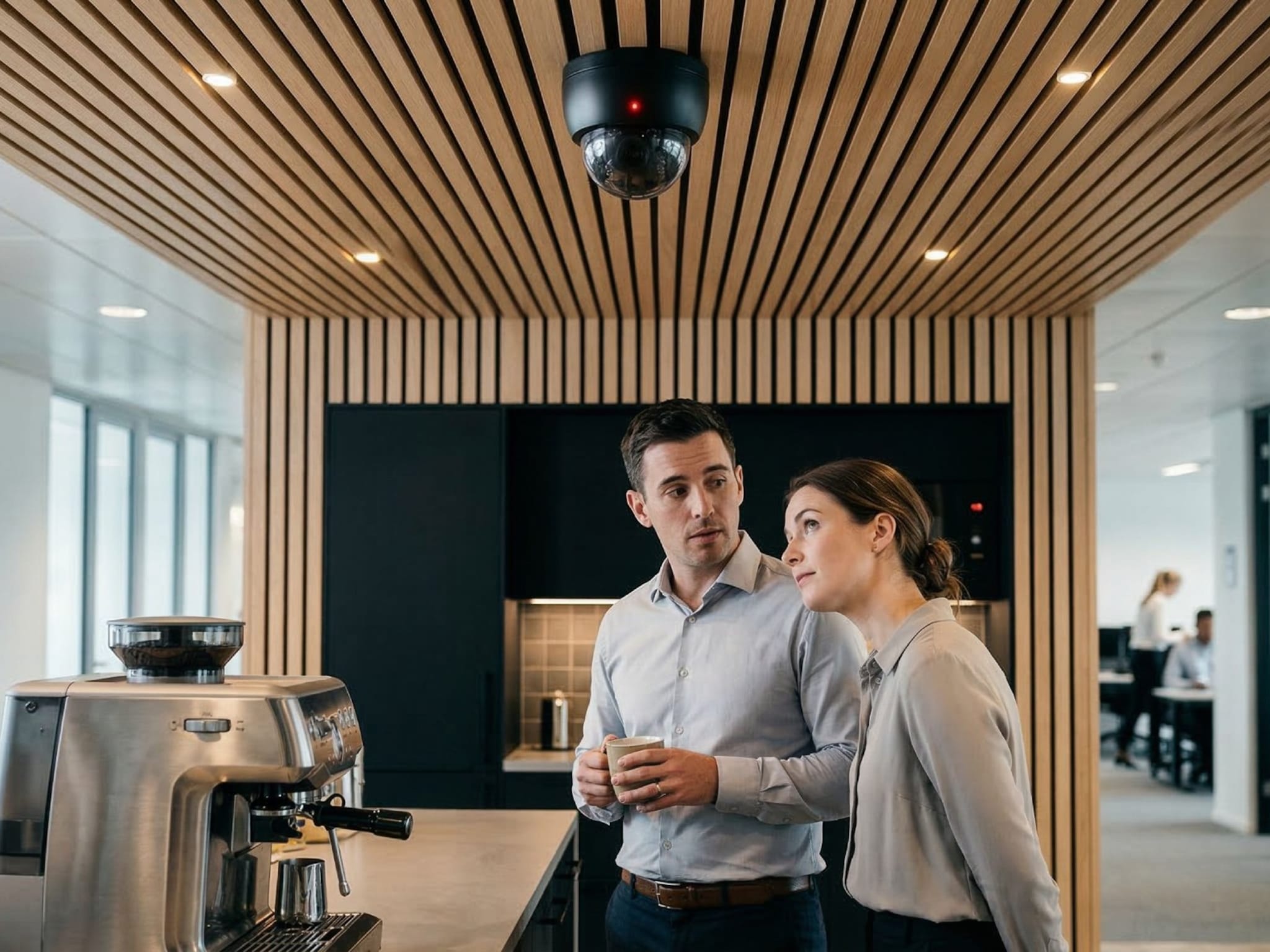 camera s bij de koffiehoek en toiletten waar ligt de grens met het bespieden van personeel
