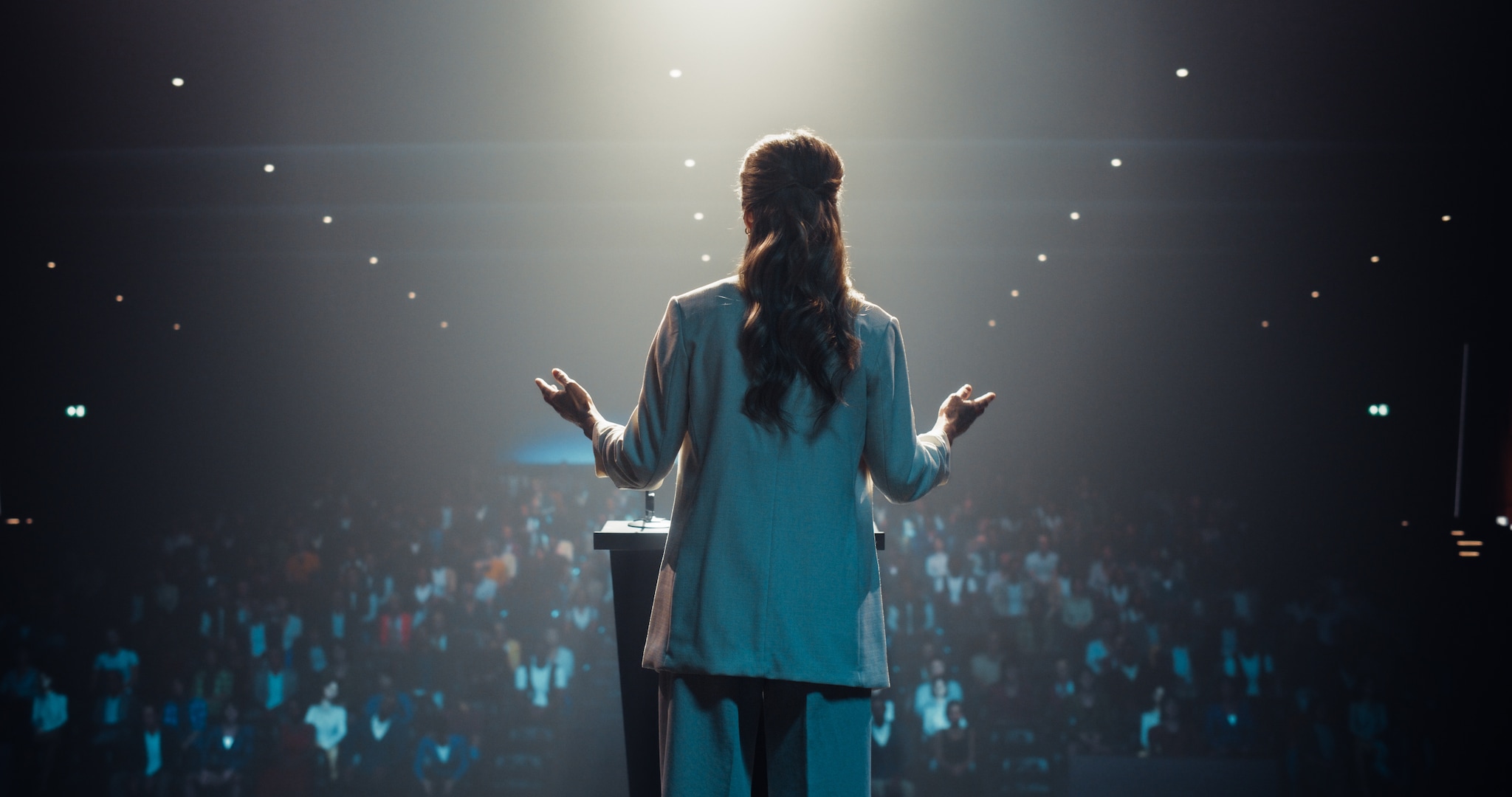 Waarom medewerkers afhaken tijdens je presentatie (en hoe de regel van drie dat direct oplost). Foto: Shutterstock Waarom medewerkers afhaken tijdens je presentatie (en hoe de regel van drie dat direct oplost). Foto: Shutterstock