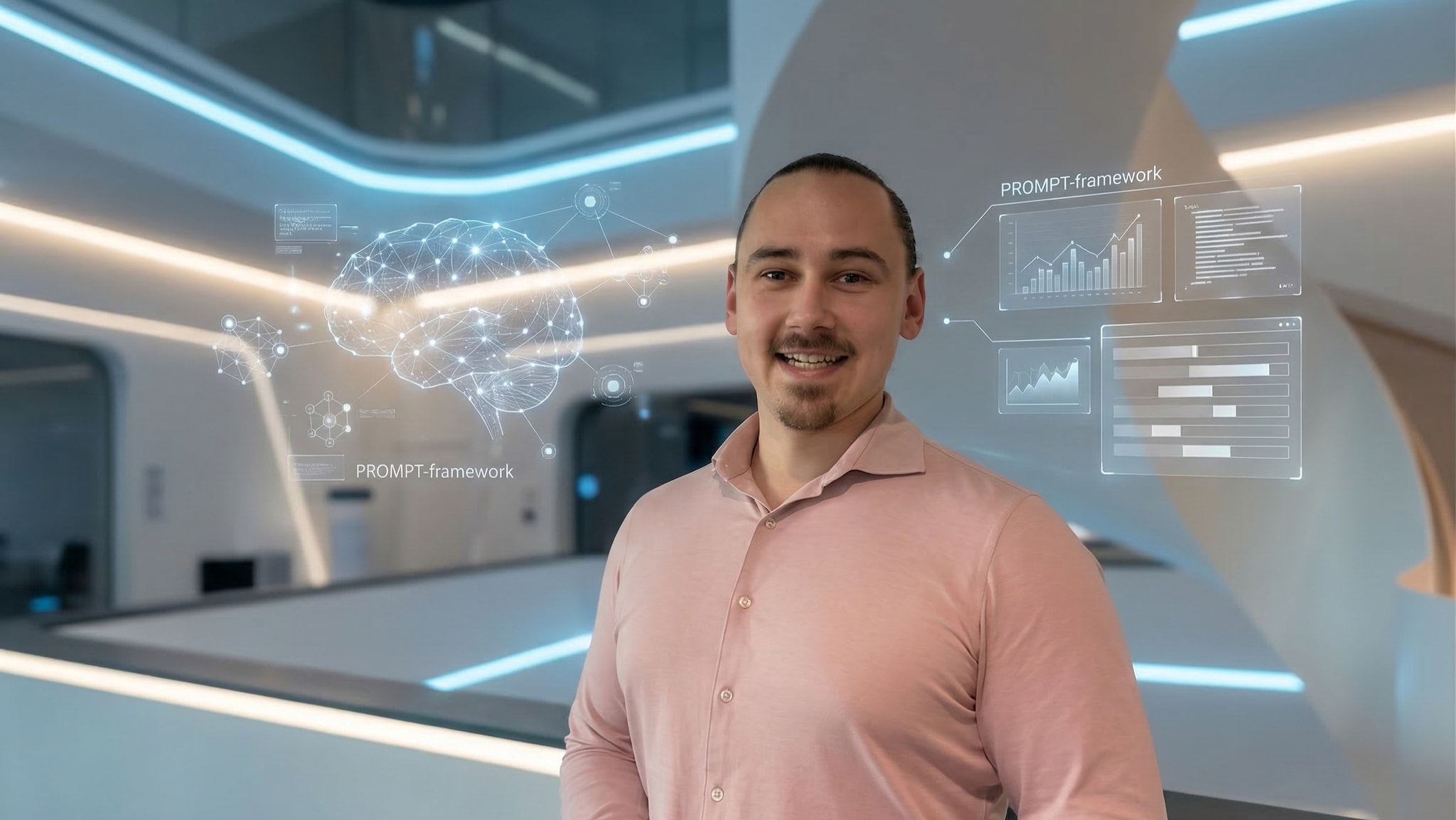 Fabian Langer, AI-expert en AI-trainer bij Creating Insights, vertelt in Lekker werken met AI hoe je een LLM ombouwt naar een persoonlijke AI-assistent