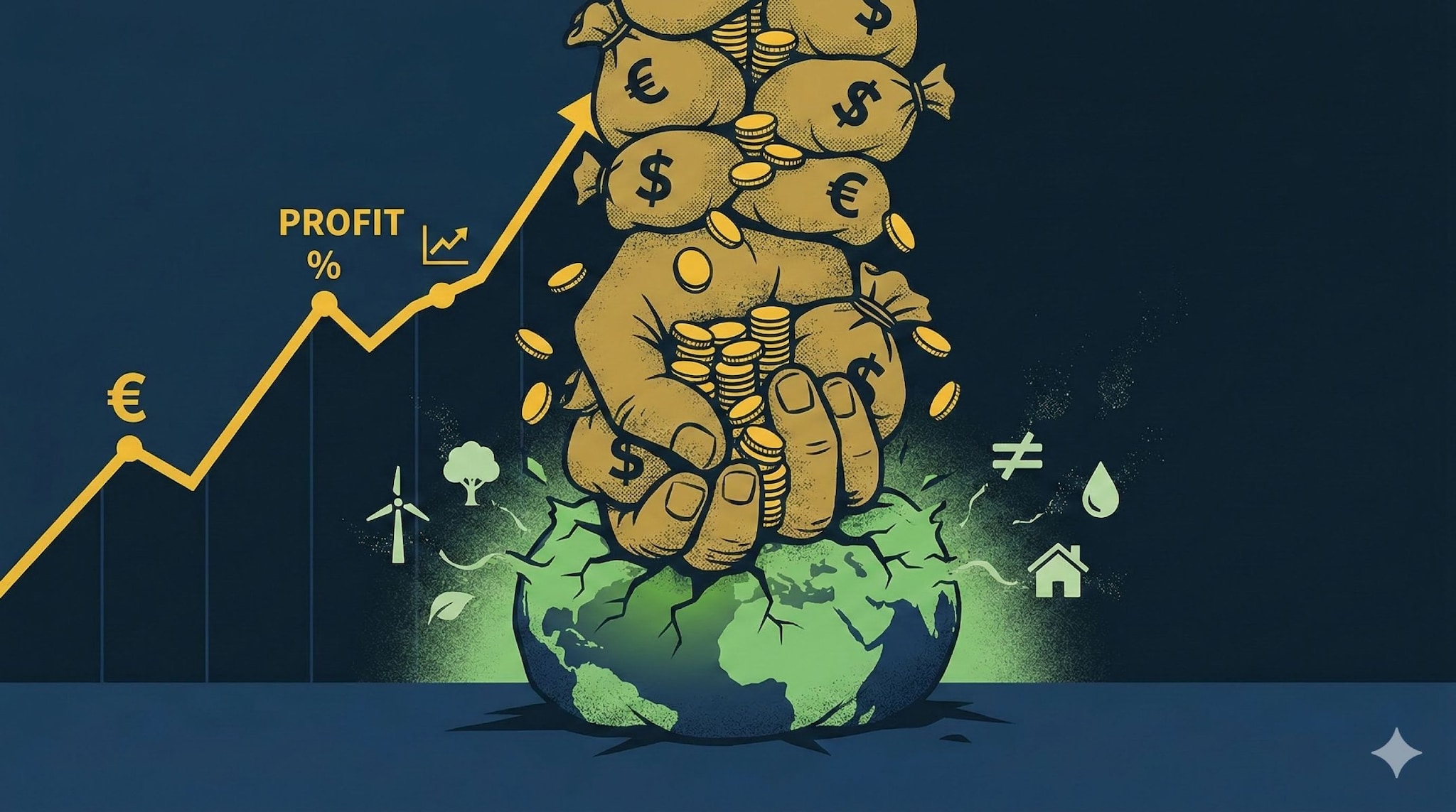 Winst versus duurzaamheid.