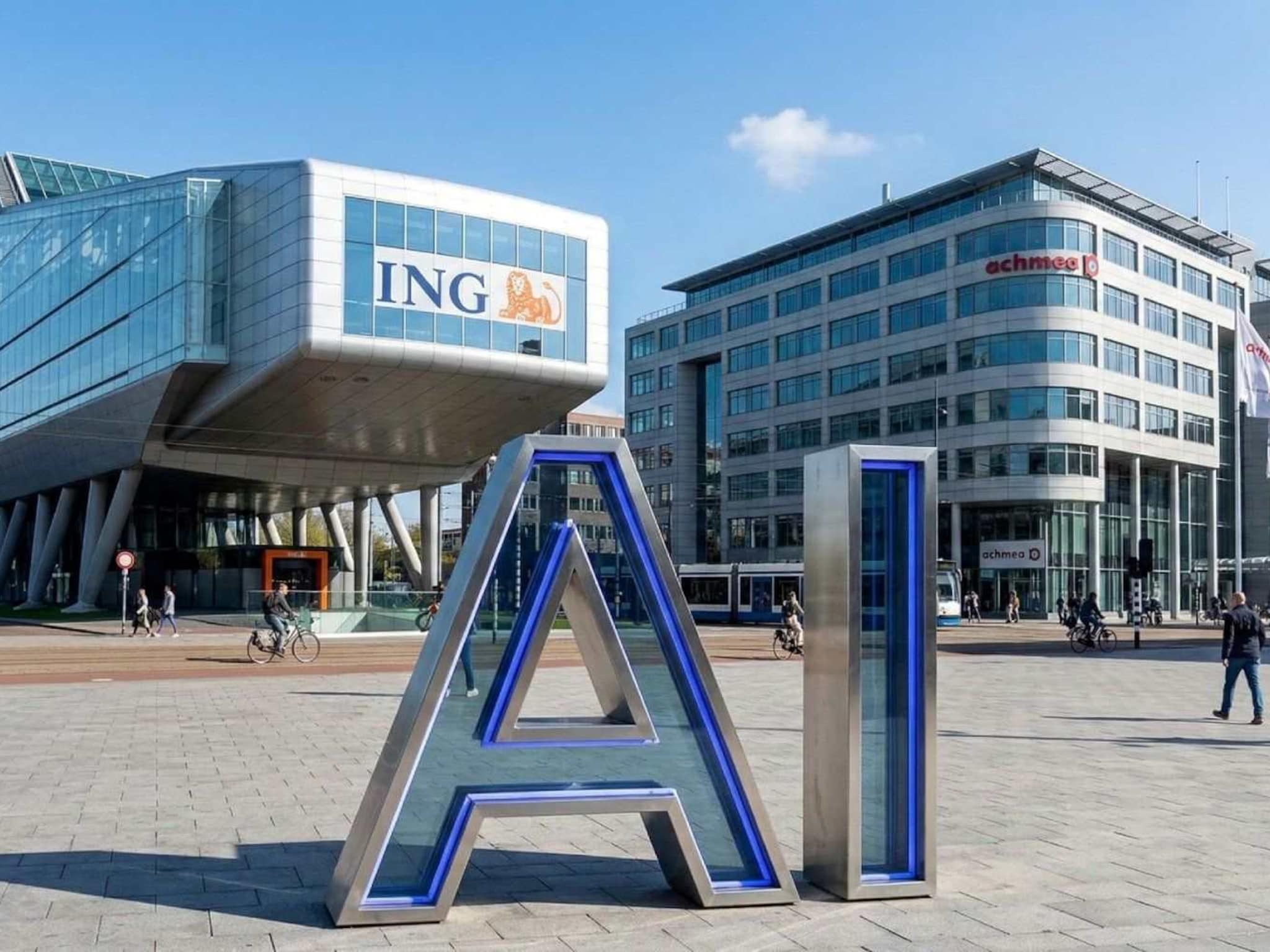 ai banenverlies financiele sector achmea ing