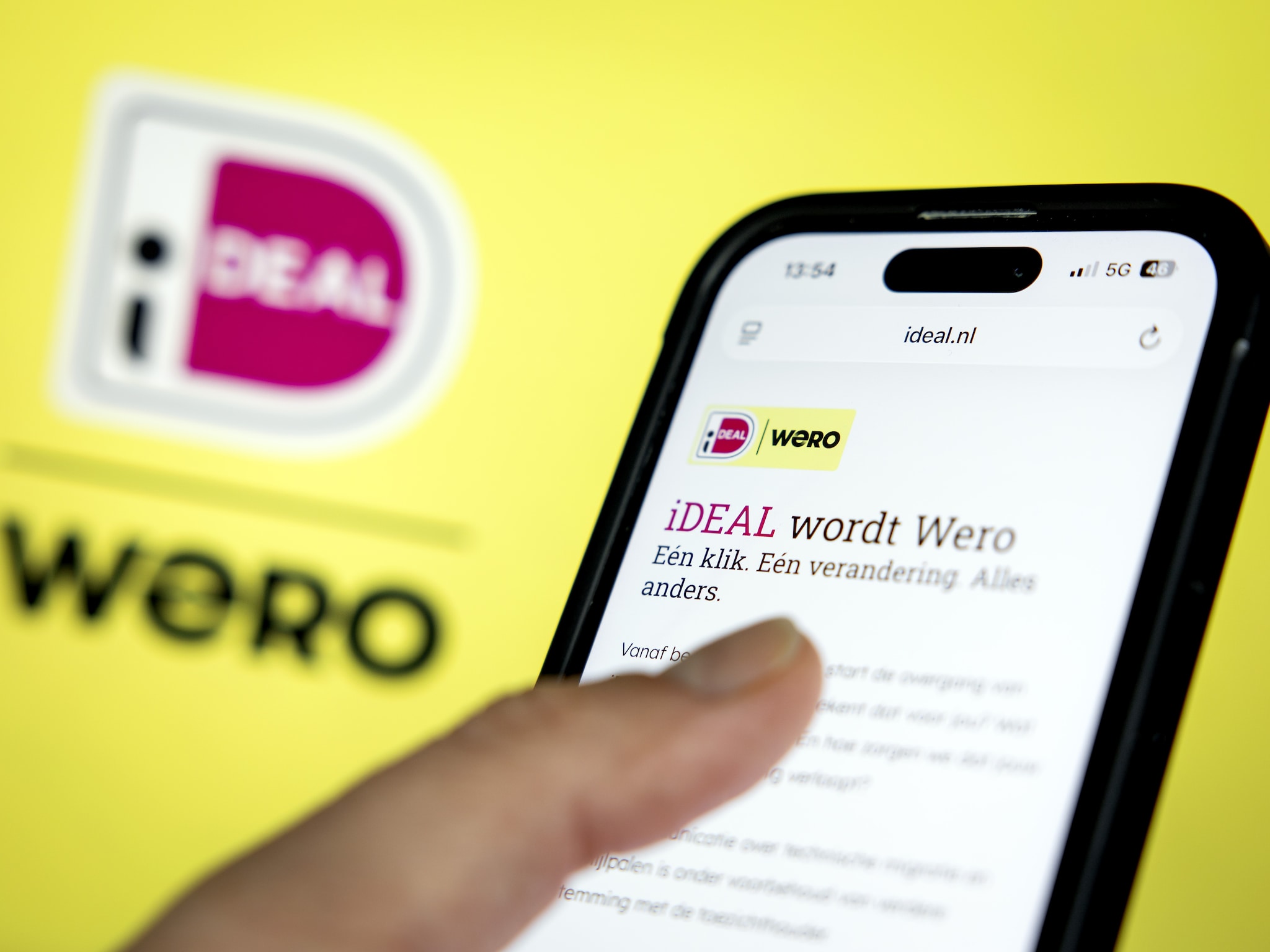 ideal wero niemand snapt de naam rebranding