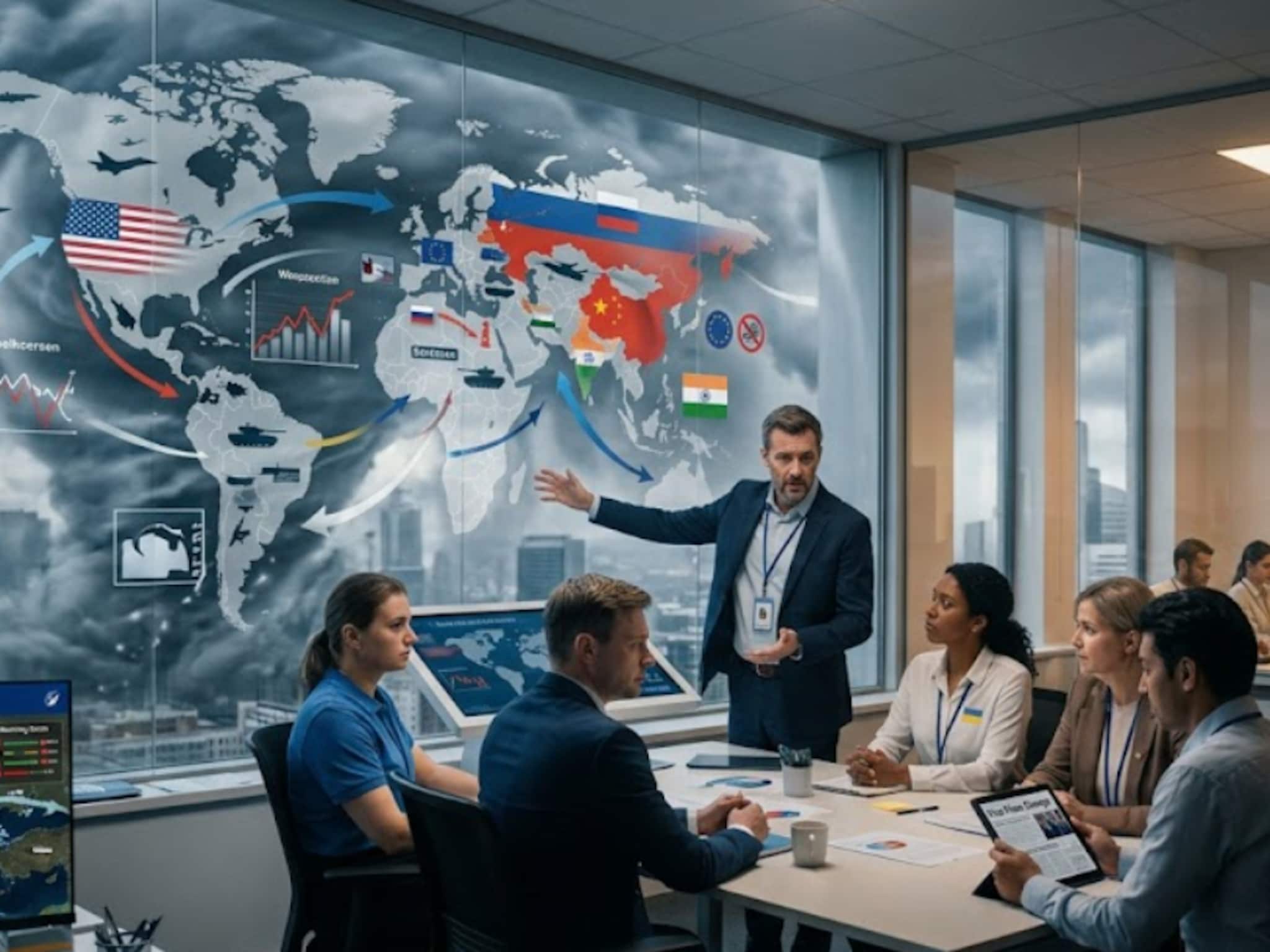 geopolitieke spanningen komen terug op de werkvloer