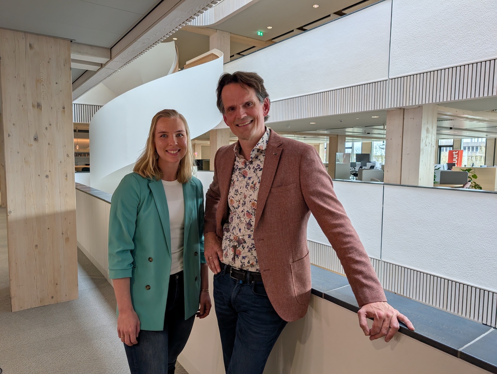 Marise Pranger en Gerben van Driel. Foto: BusinessWise Marise Pranger en Gerben van Driel. Foto: BusinessWise