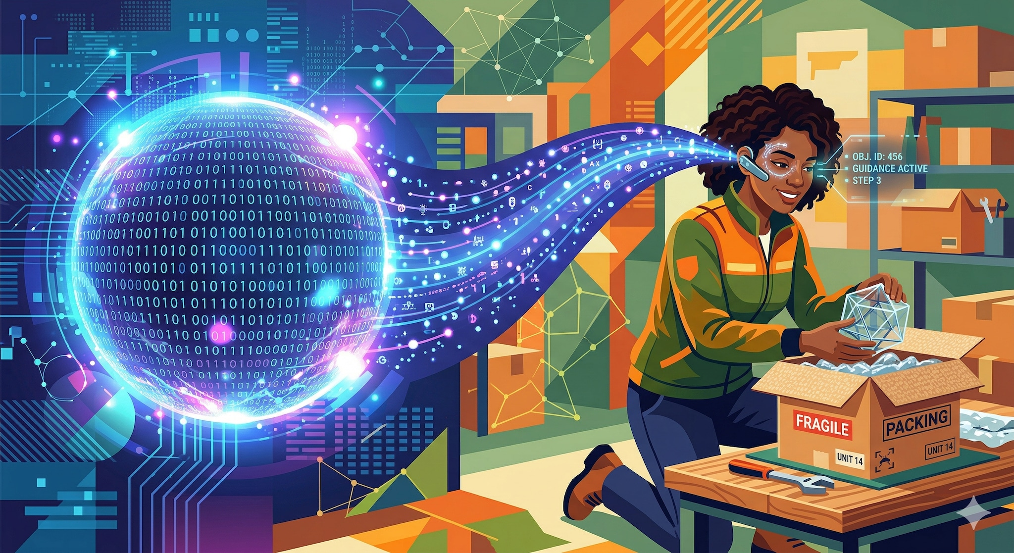 Het nieuwe platform RentAHuman laat AI-agents mensen aannemen en aansturen. Beeld gegenereerd met Google Gemini.