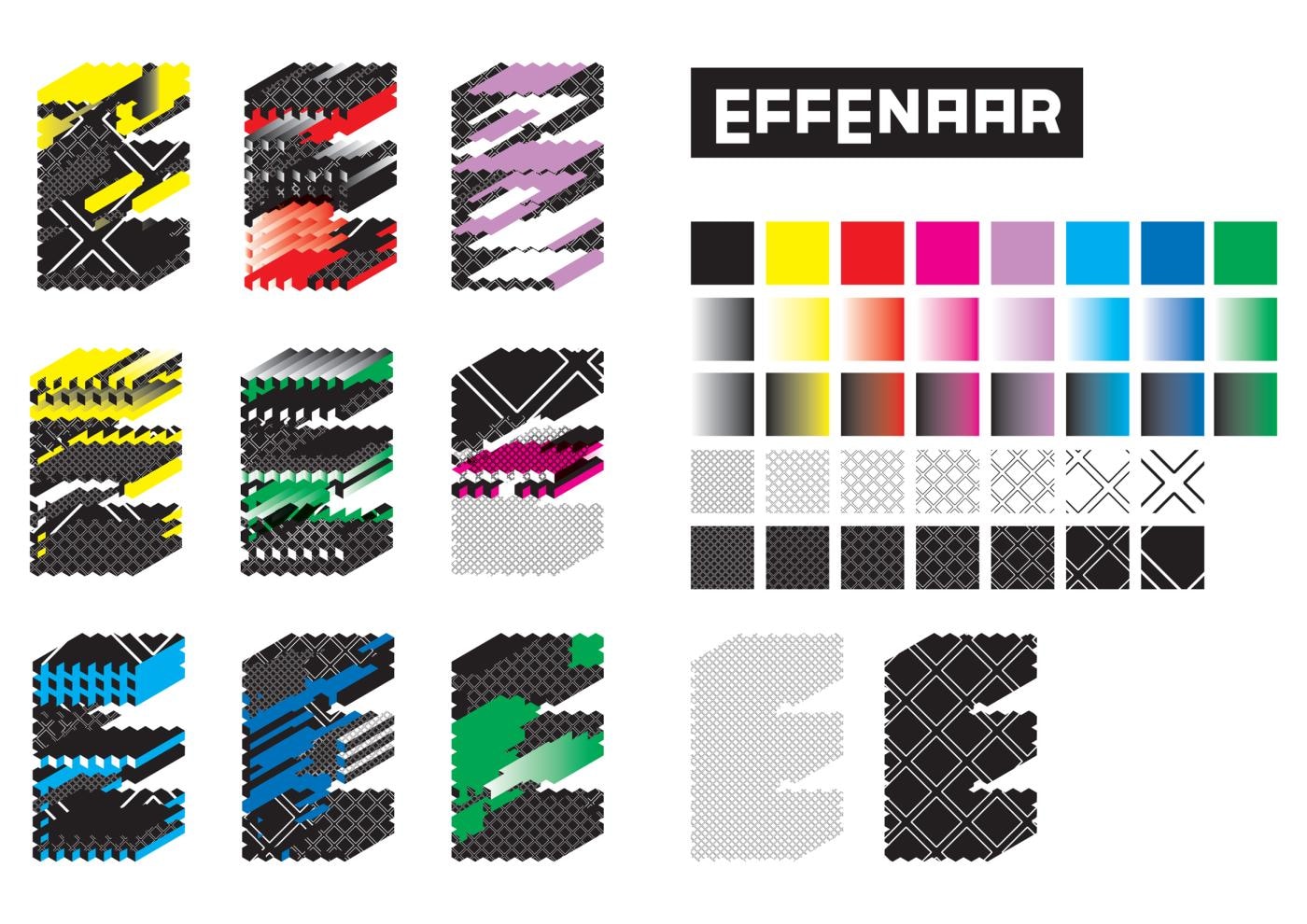 Het logo van Effenaar. Effenaar.