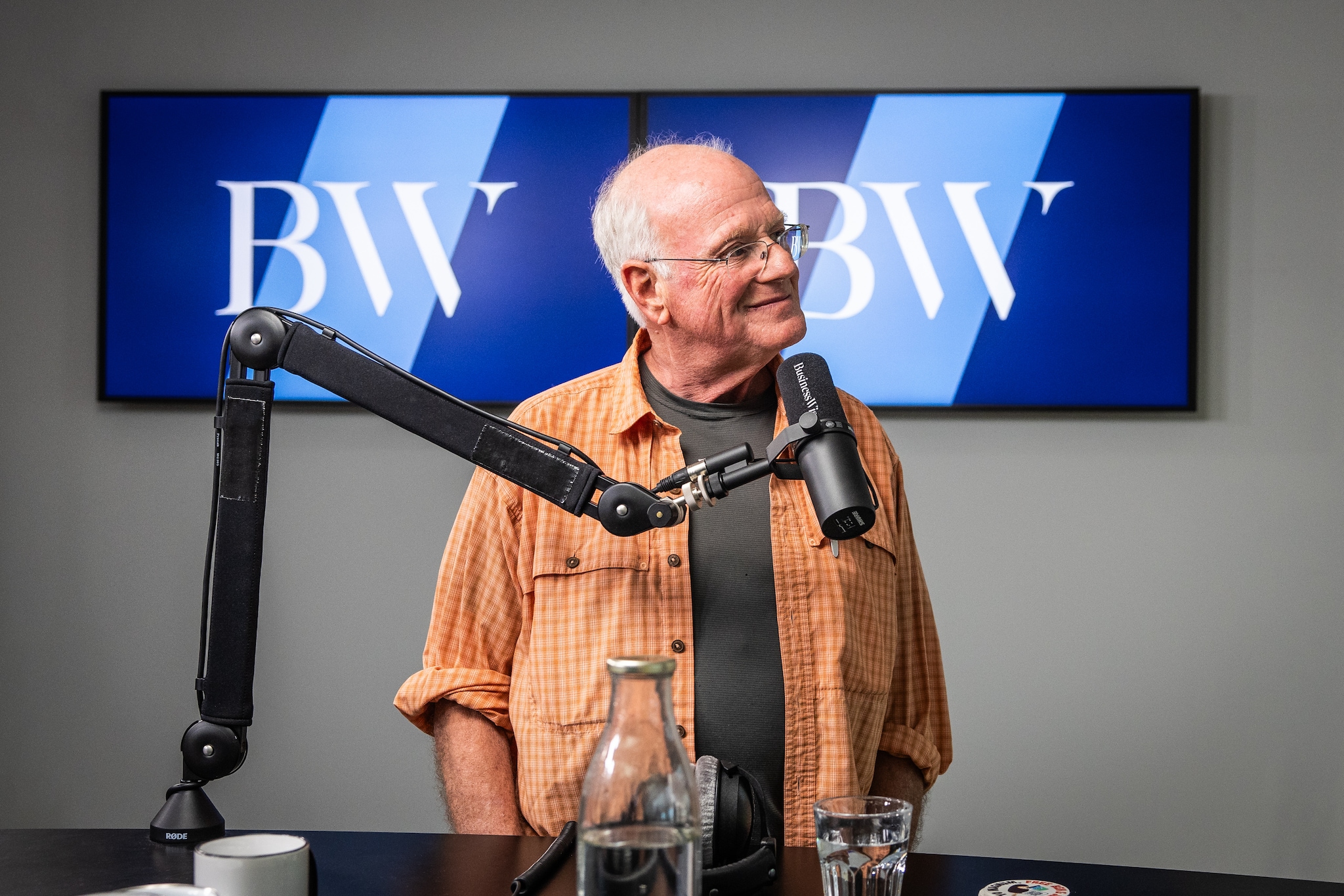 Ben Cohen, mede-oprichter van Ben & Jerry's is te gast in At the Top. Foto: Dingena Mol