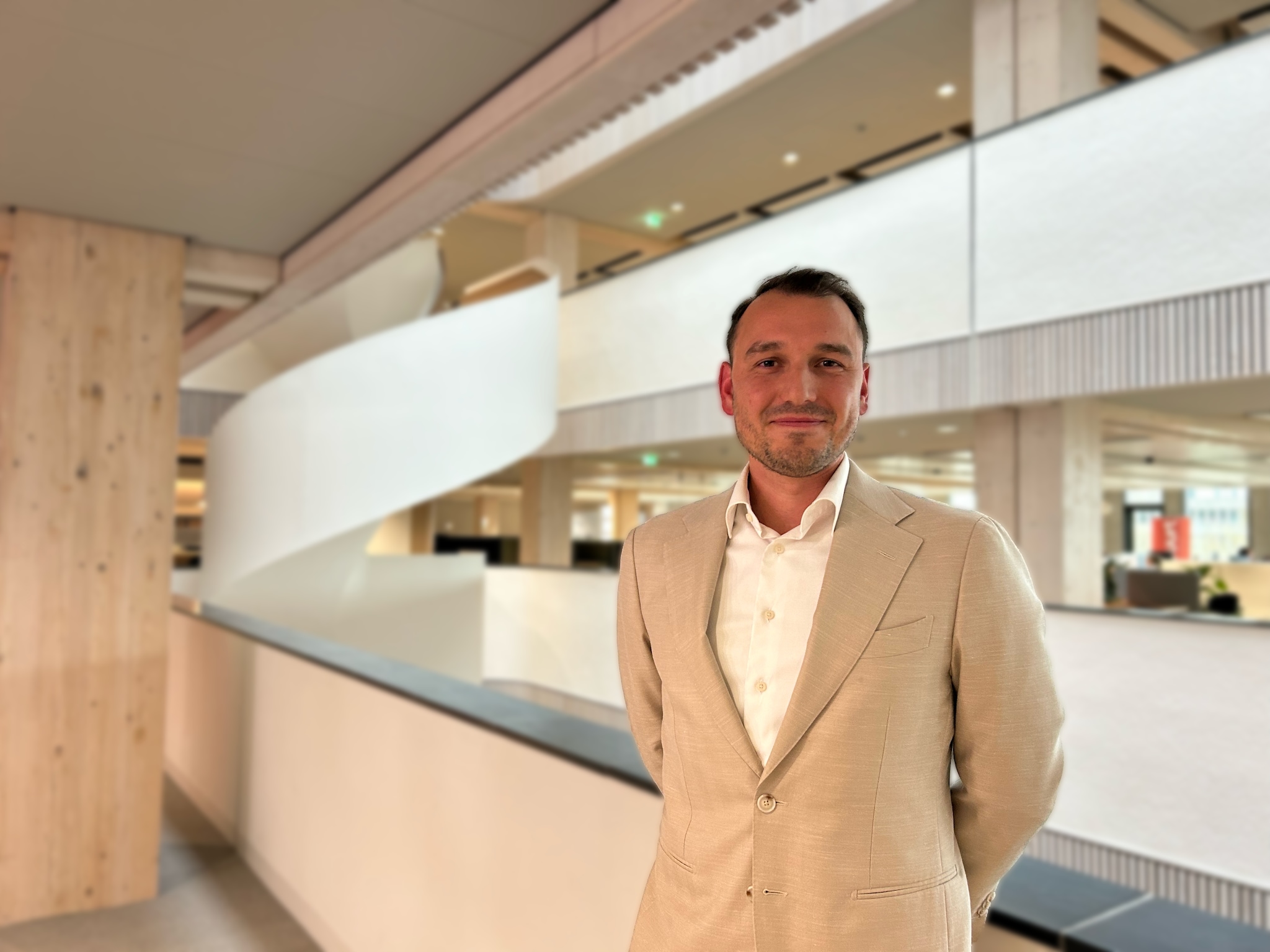 Steven de Haas, Area Controller van Van Oord. Foto: BusinessWise