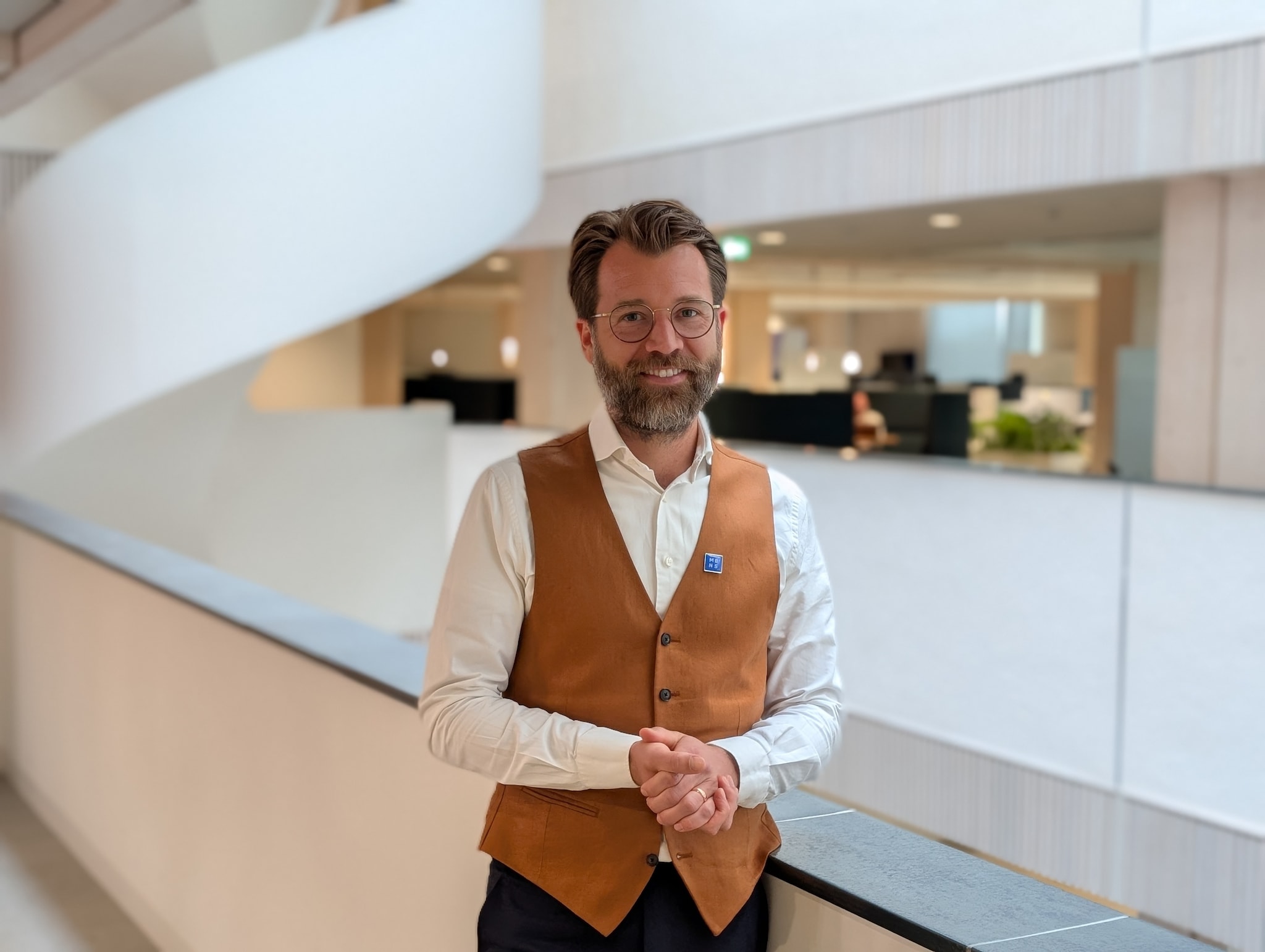 Sven Rickli, oprichter Stichting Menselijke Revolutie, te gast bij At the Top.