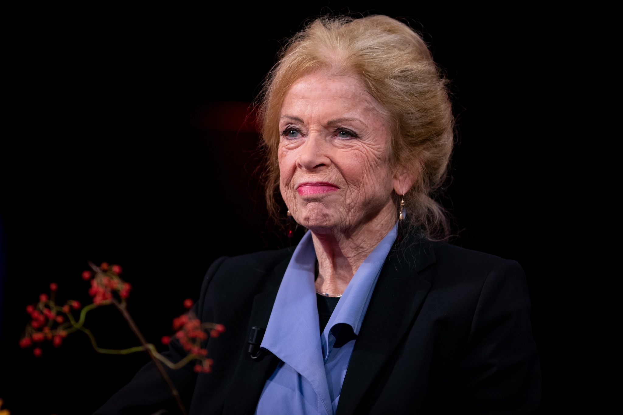 Sonja Barend tijdens de uitreiking van de Sonja Barend Award in 2019. Foto: ANP