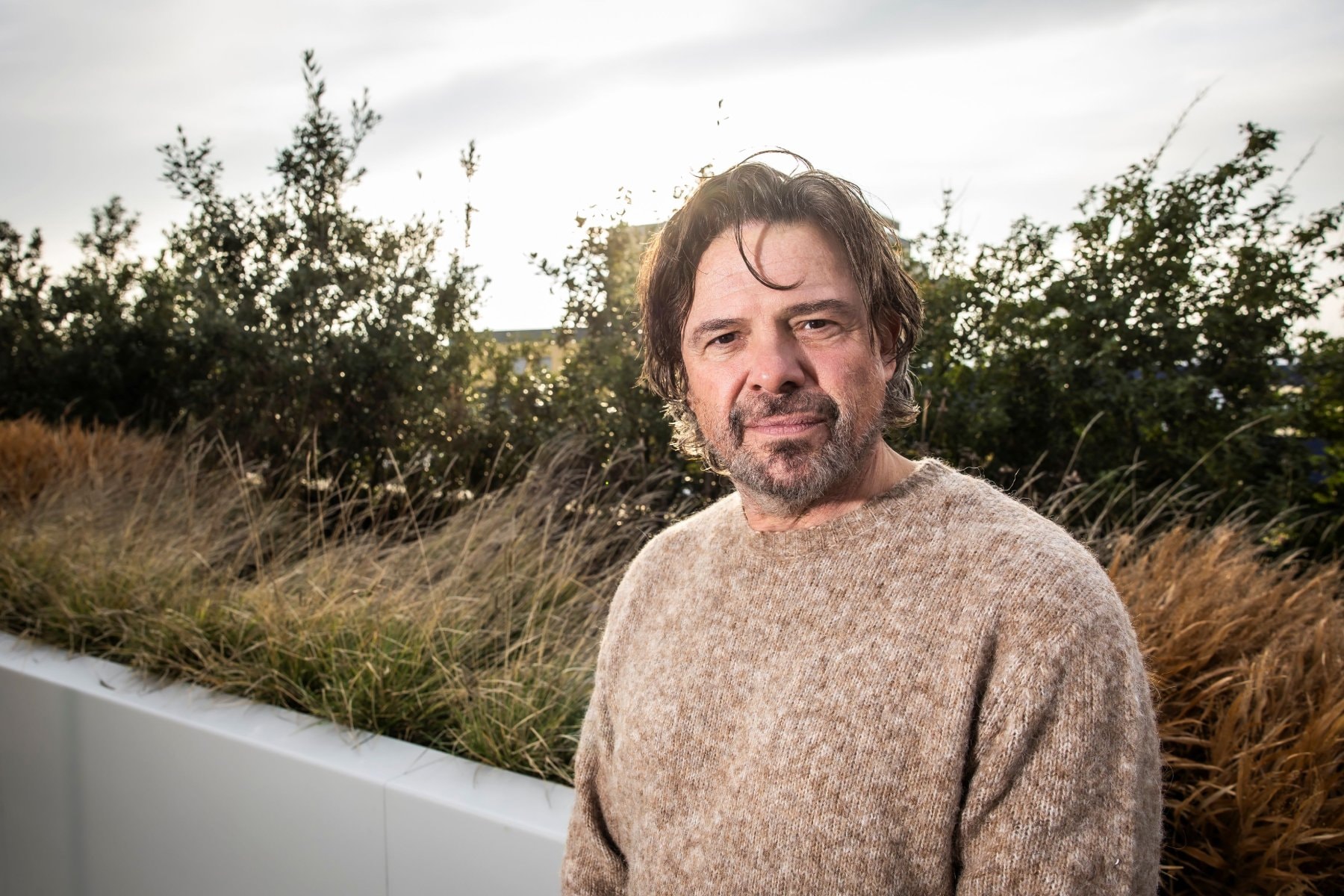 Marcel van Wing, CEO van The Flower Farm. Marcel van Wing: ‘Je kunt wel een overtuiging hebben, maar als het nooit bewezen wordt houdt het op’. Foto: Dingena Mol.