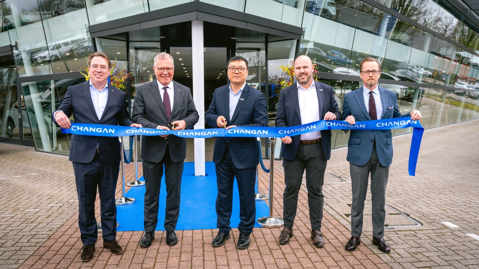 De opening van het Changan Center in Bunnik. De opening van het Changan Center in Bunnik. Foto: Changan