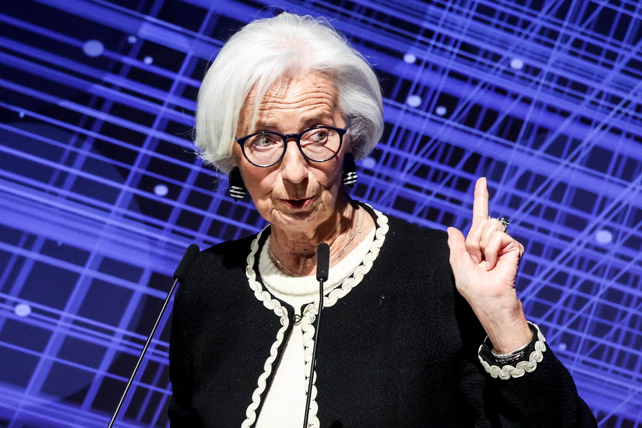 Christine Lagarde waarschuwt dat dit ‘heel slecht kan aflopen’.