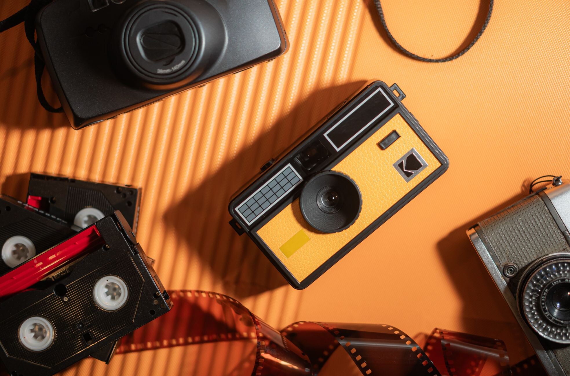Kodak, het historische Amerikaanse icoon van de fotografie.