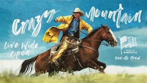 Crazy Mountain, het alcoholvrije biermerk van George Clooney. Crazy Mountain, het alcoholvrije biermerk van George Clooney.