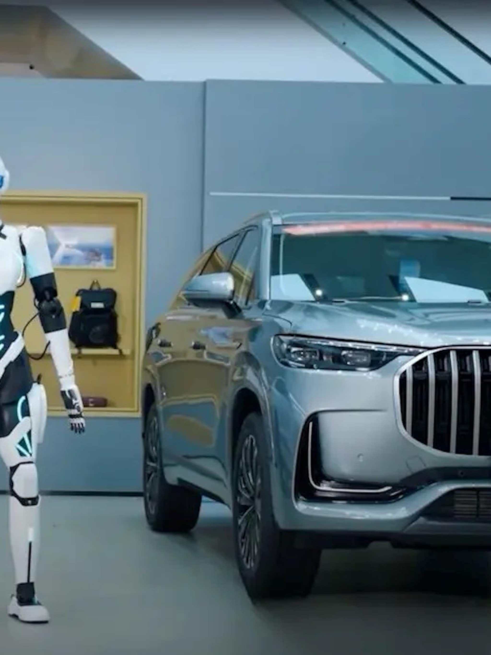robot als verkoper in showroom chinees omoda en jaecoo start proef in nederland