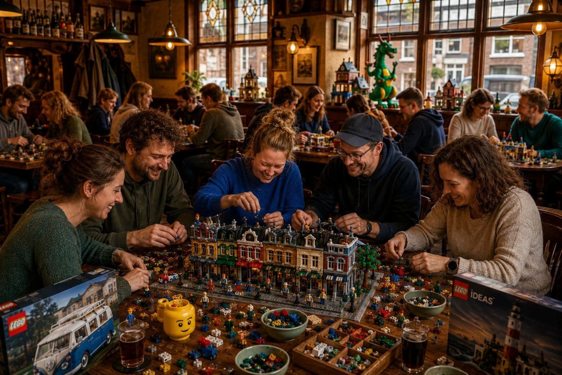 Al jaren de succesvolste community: Lego Ideas. Fans organiseren daar zelf evenementen, posten verhalen, geven elkaar tips en mogen zelf ontwerpen voor bouwsets indienen.
