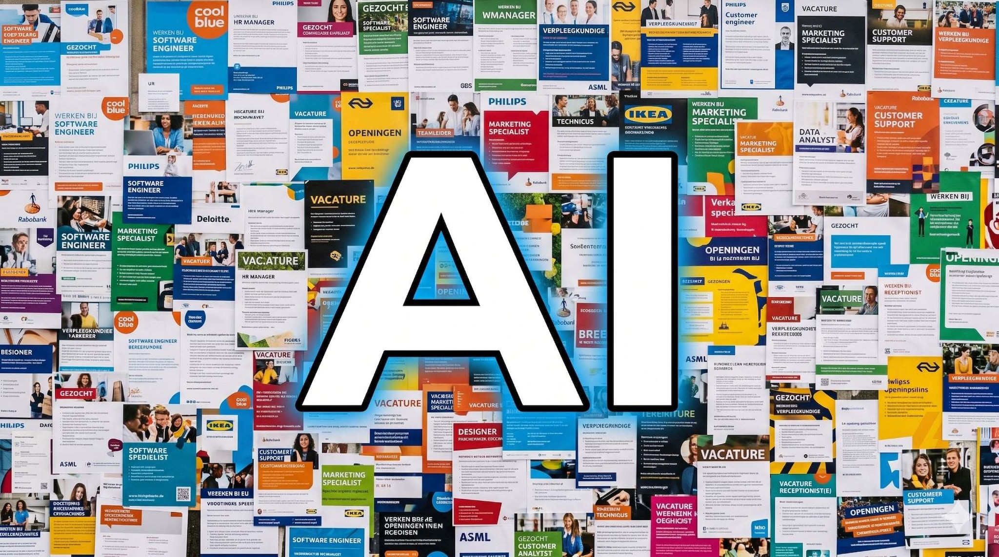 Het aantal vacatures met ‘AI’ in de titel komt dit jaar naar verwachting in tussen de 2.500 en 3.000 functies.