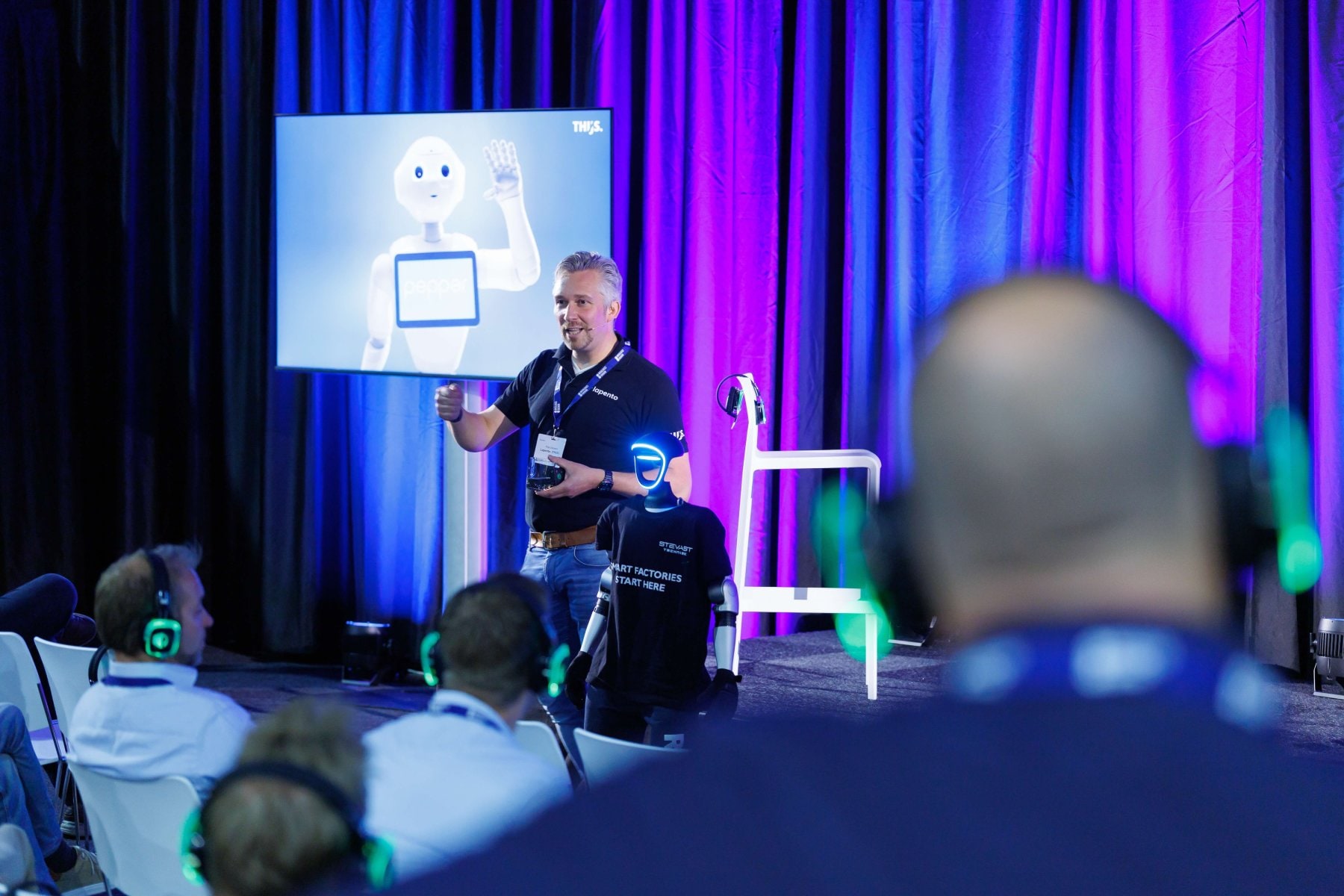 Thijs Dorssers, directeur van NLrobotics. Bram Saeys