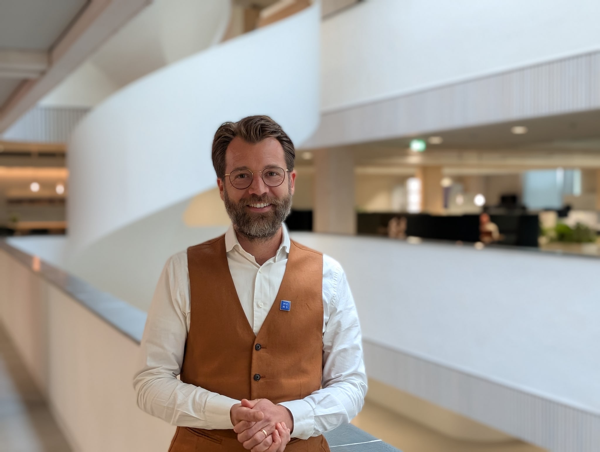 Sven Rickli in het DPG-pand.