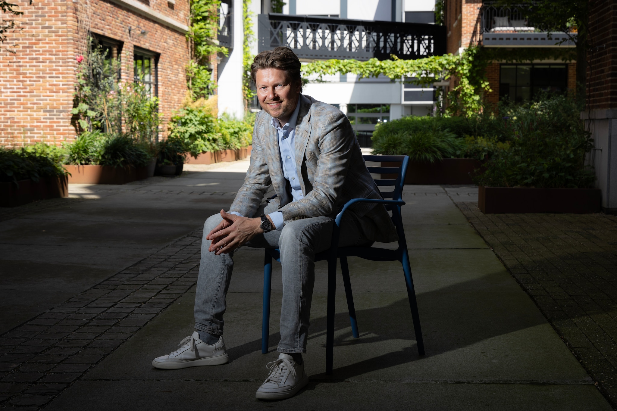 Alexander Stolze, corporate wellbeing expert.  Eigen foto