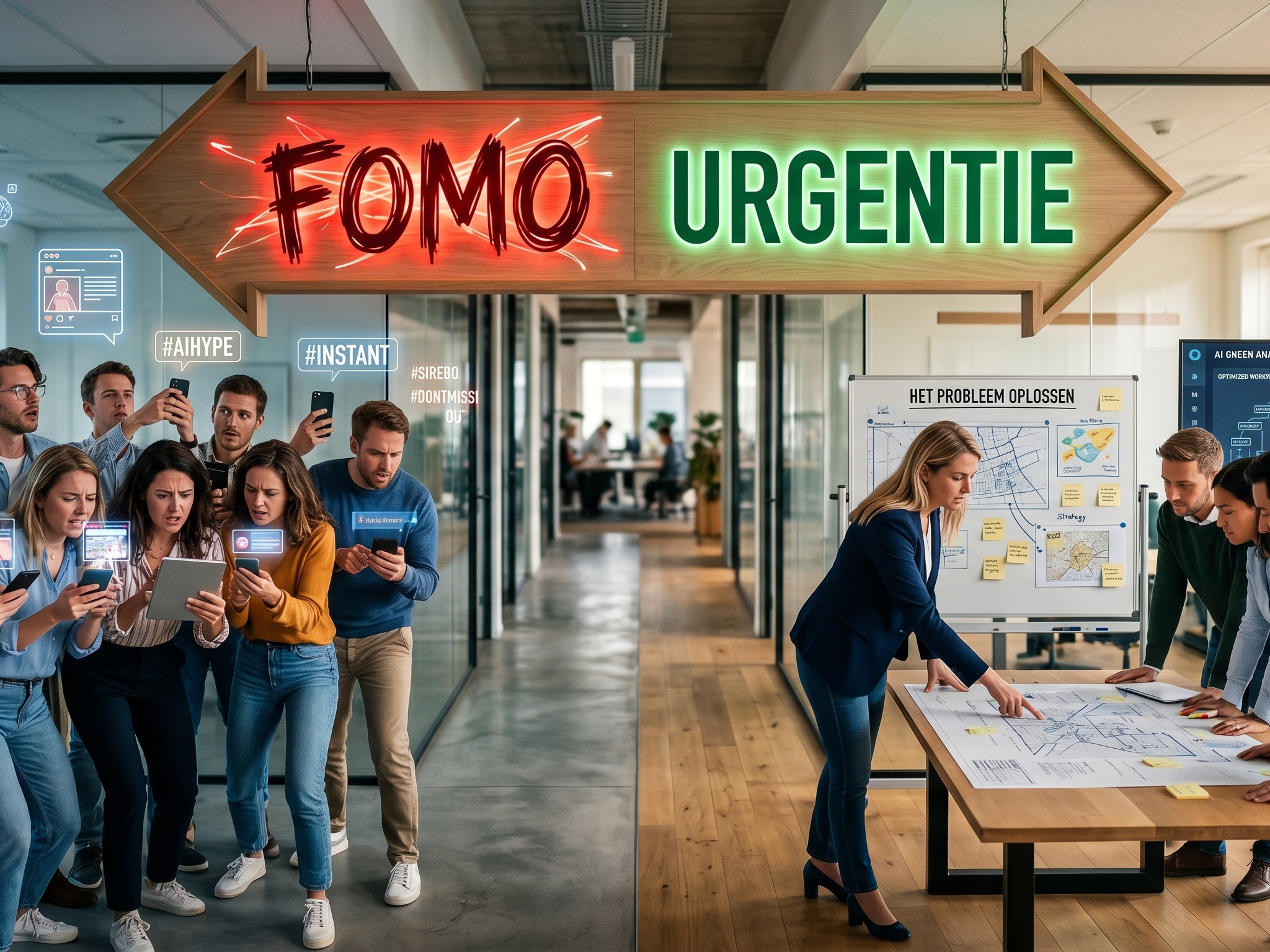 urgentie of fomo succes ai adoptie