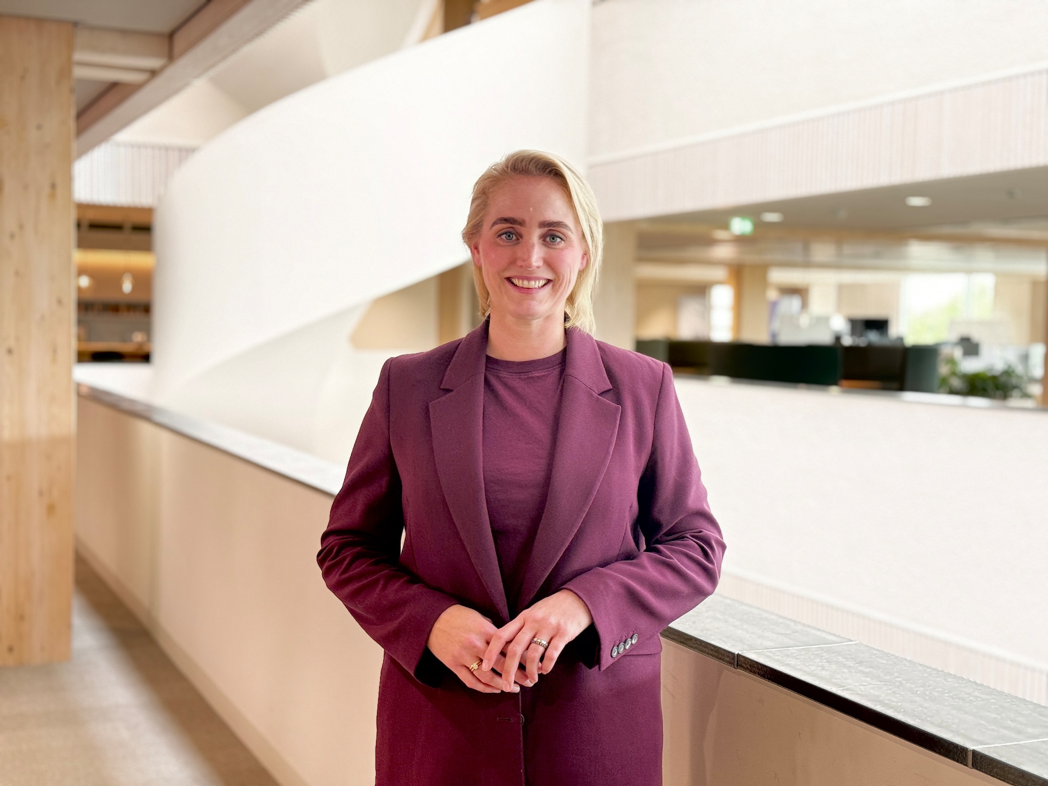 Malou van der Pal, general manager van de Regional Unit bij Luchtverkeersleiding Nederland