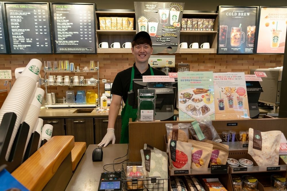 Welkom bij Starbucks Korea.