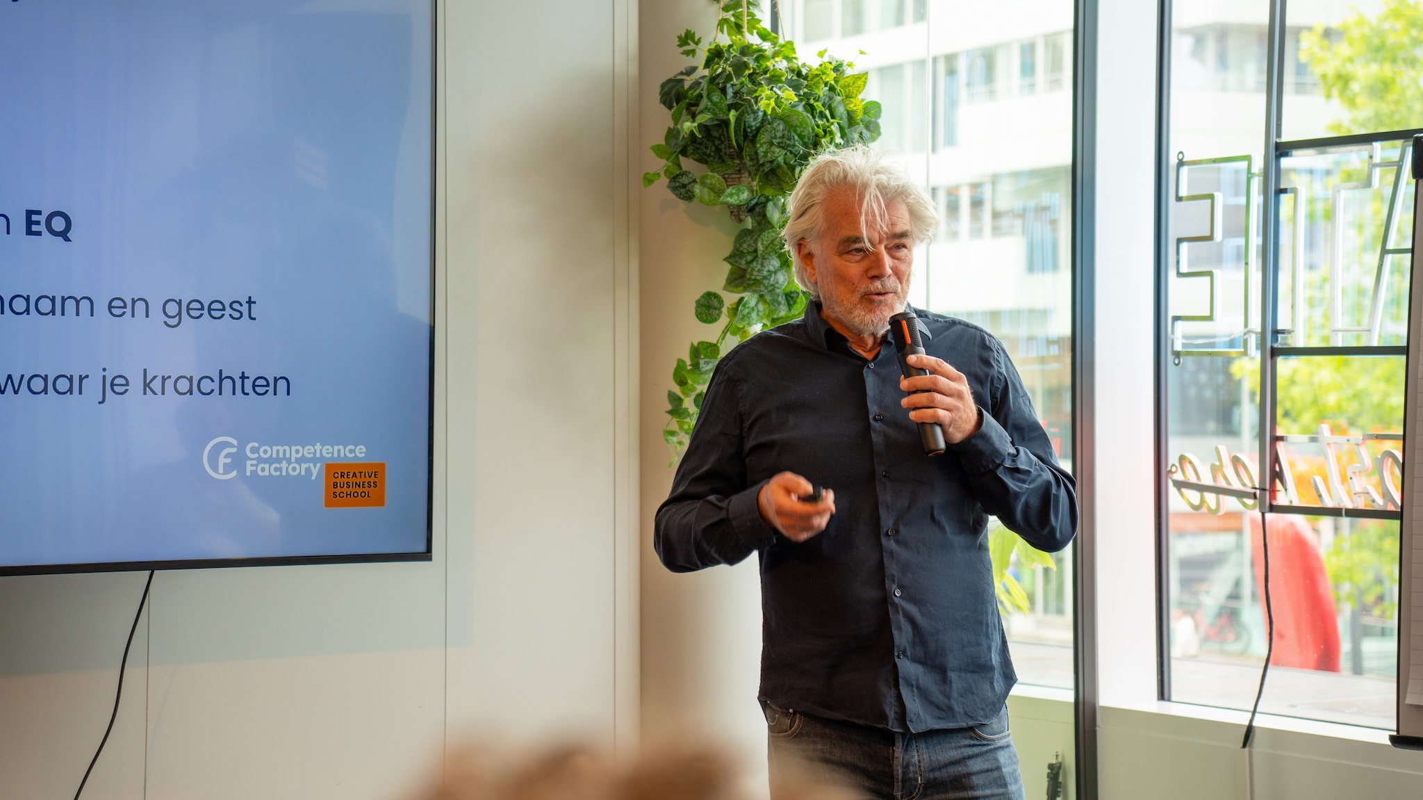 Directeur René Steuer van The Competence Factory