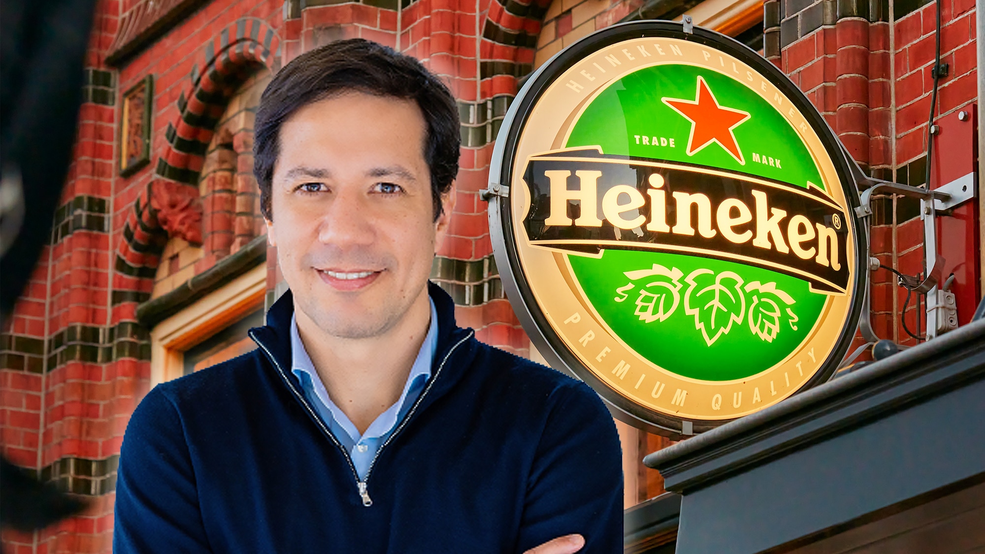 Rafa Oliveira, de nieuwe CEO van Heineken