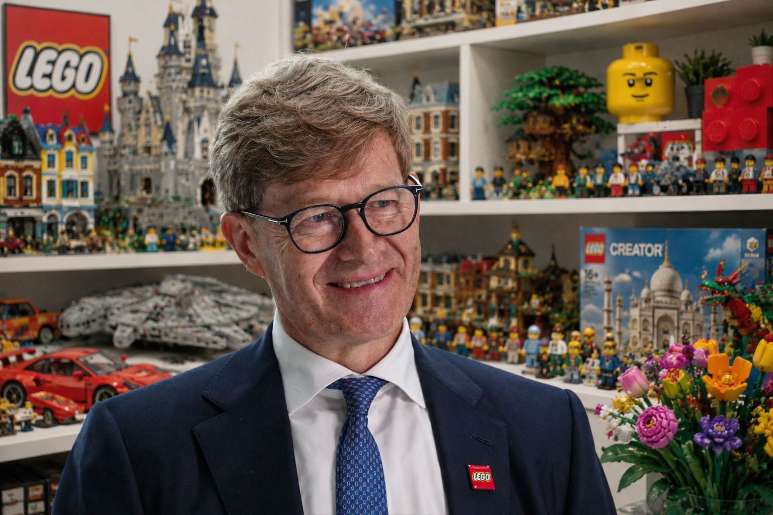 Niels B. Christiansen is al sinds 2017 CEO van de LEGO Group. Hij is de drijvende kracht achter de enorme groei, de focus op volwassen LEGO-fans (de kidults) en het stroomlijnen van de wereldwijde toeleveringsketen.