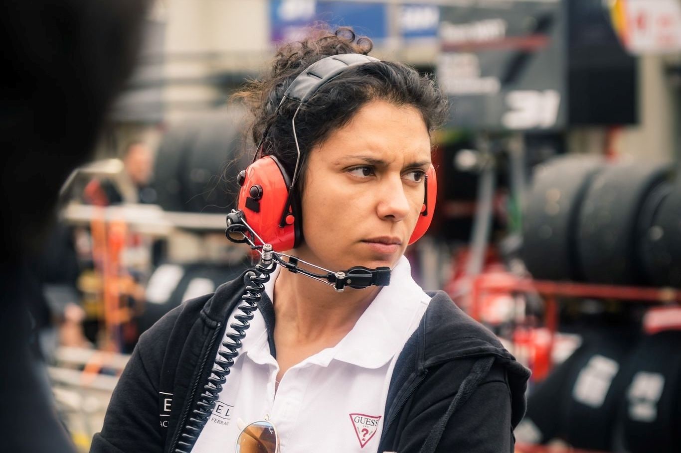 Anouck Abadie, teammanager bij Genesis Magma Racing.