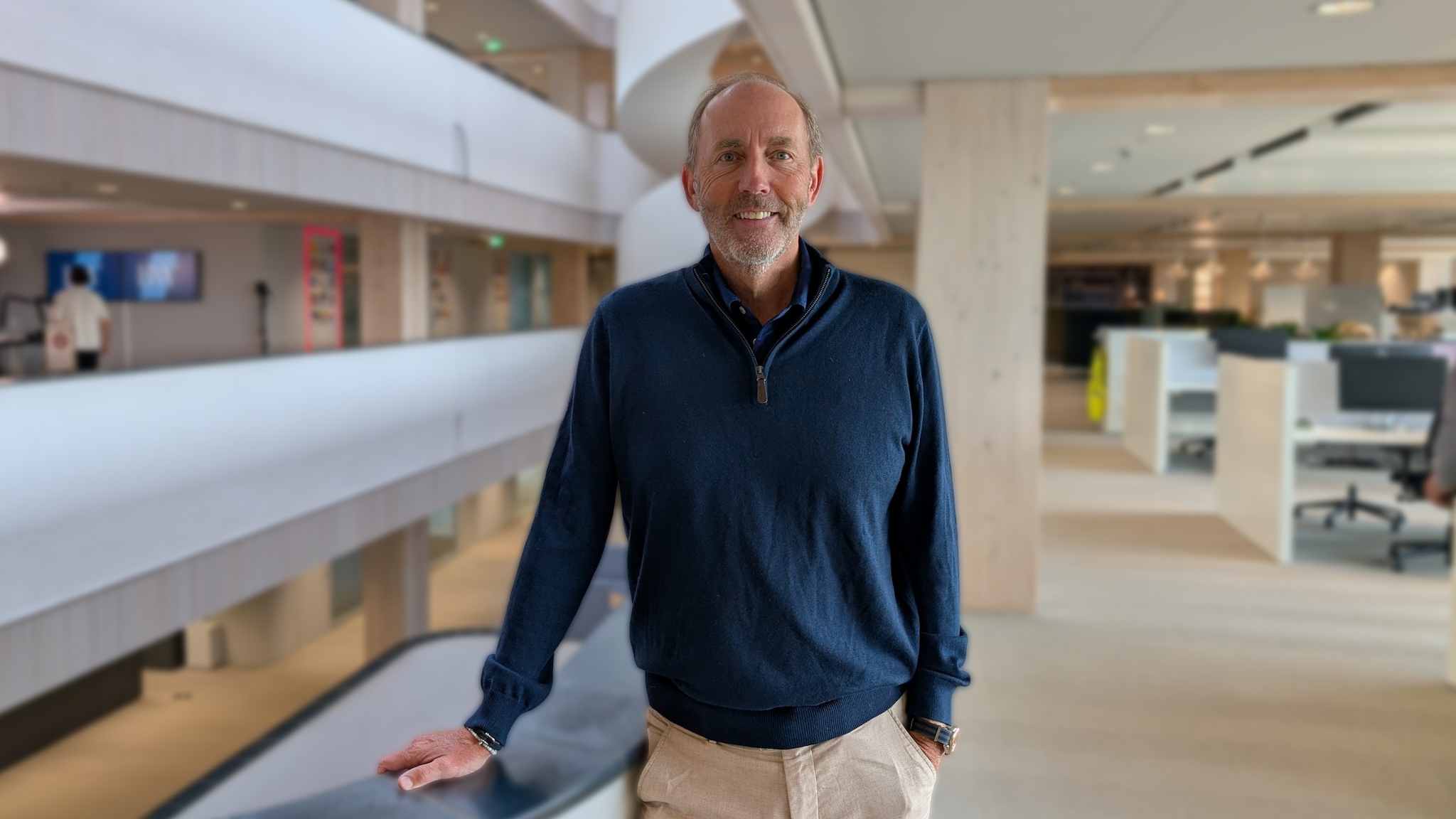Daan Slooter, toernooidirecteur van KLM Open. Al 22 jaar.