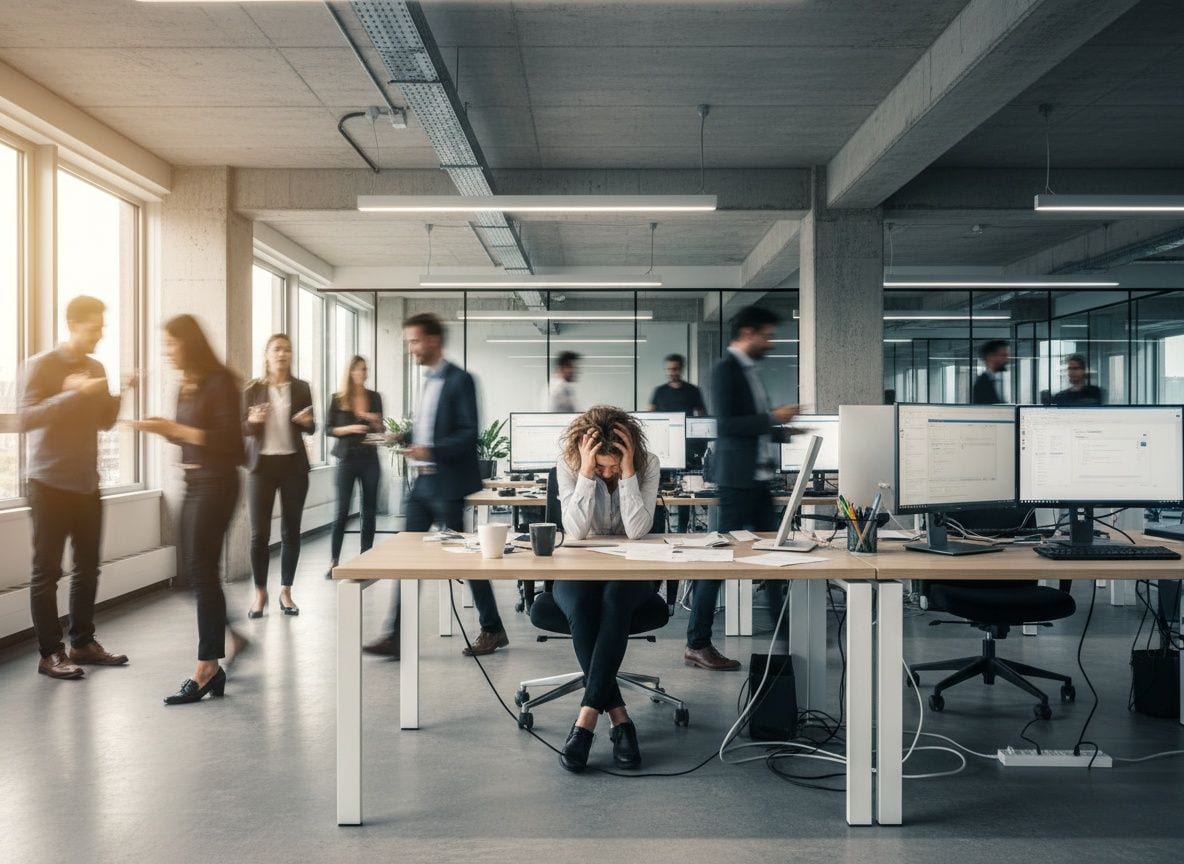 De open kantoortuin versus de ‘work pod’: Spaanse onderzoekers namen de hersenactiviteit onder de loep.