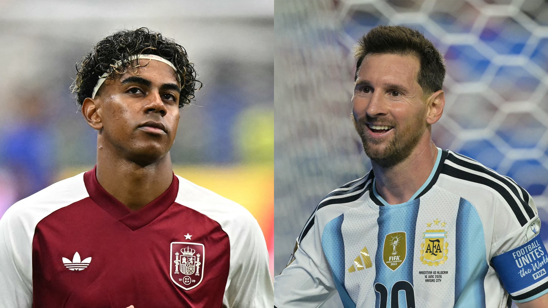 Lamine Yamal en Lionel Messi staan beiden in de top 10.