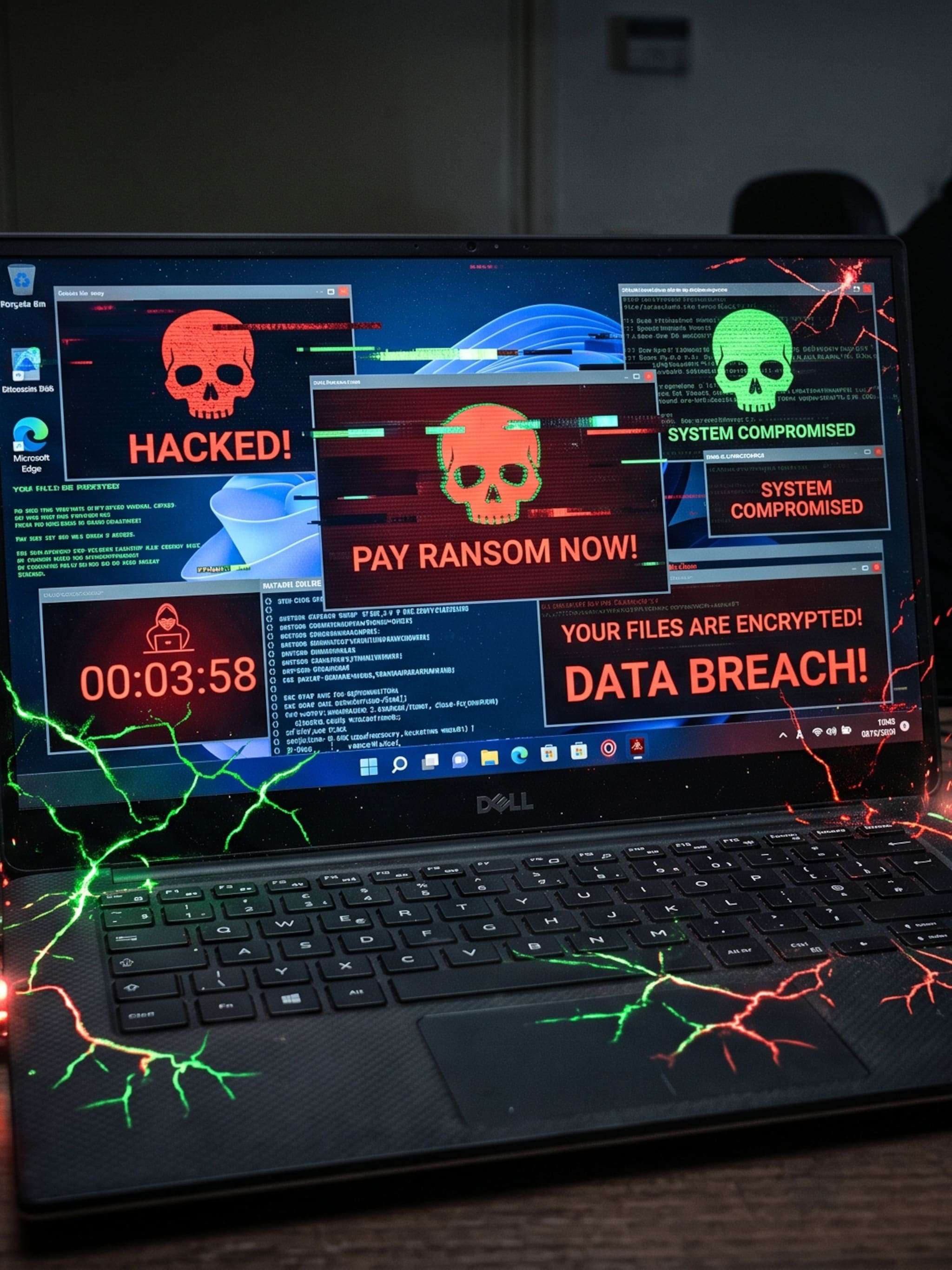 microsoft waarschuwing ai cyberaanvallen windows