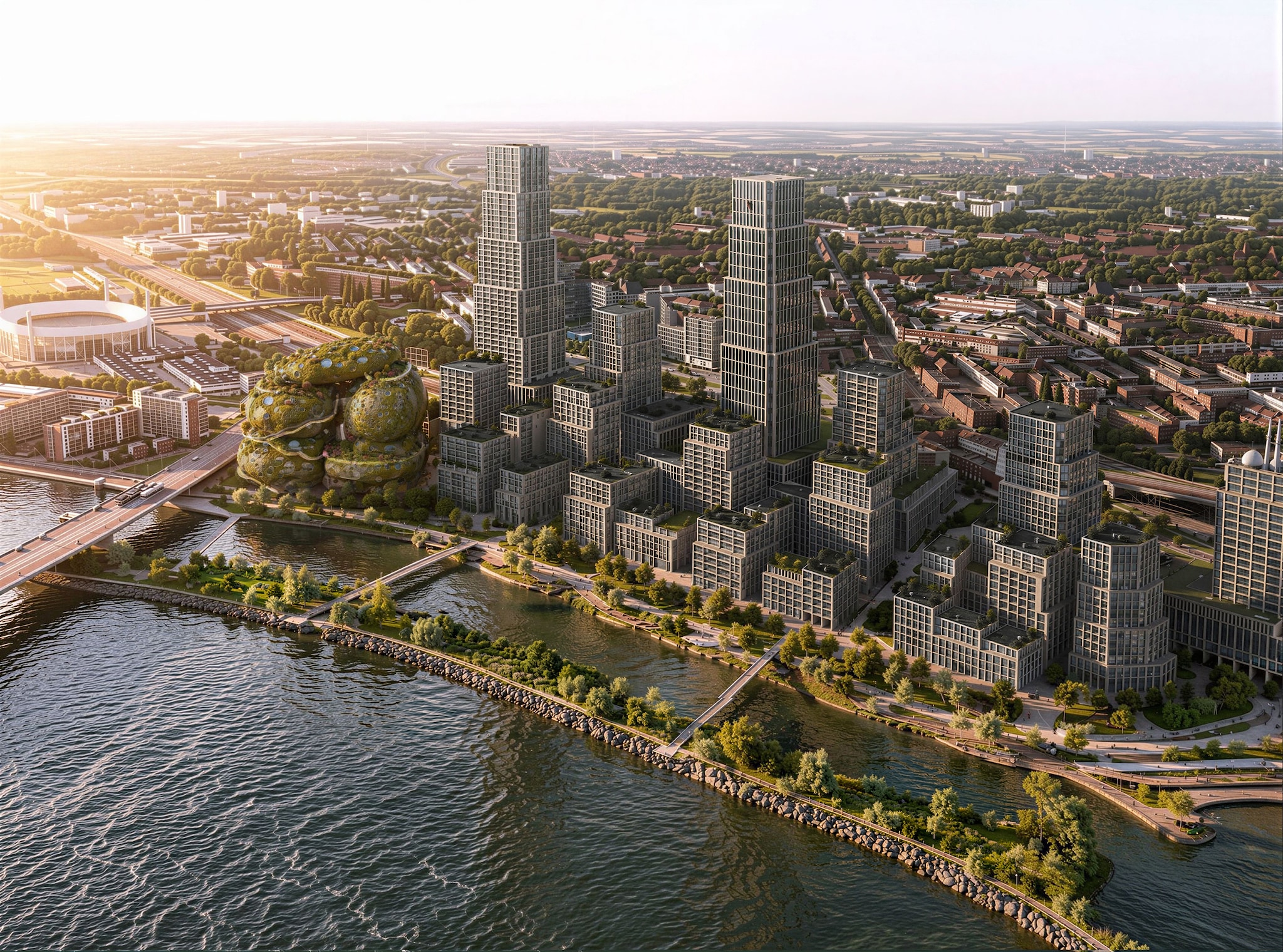 Rotterdam ROCKS! wordt onderdeel van Waterkant, een grootschalige gebiedsontwikkeling rondom een getijdenpark langs de Maas met 3750 woningen, scholen, culturele voorzieningen, kantoren en een nieuw treinstation. Shift