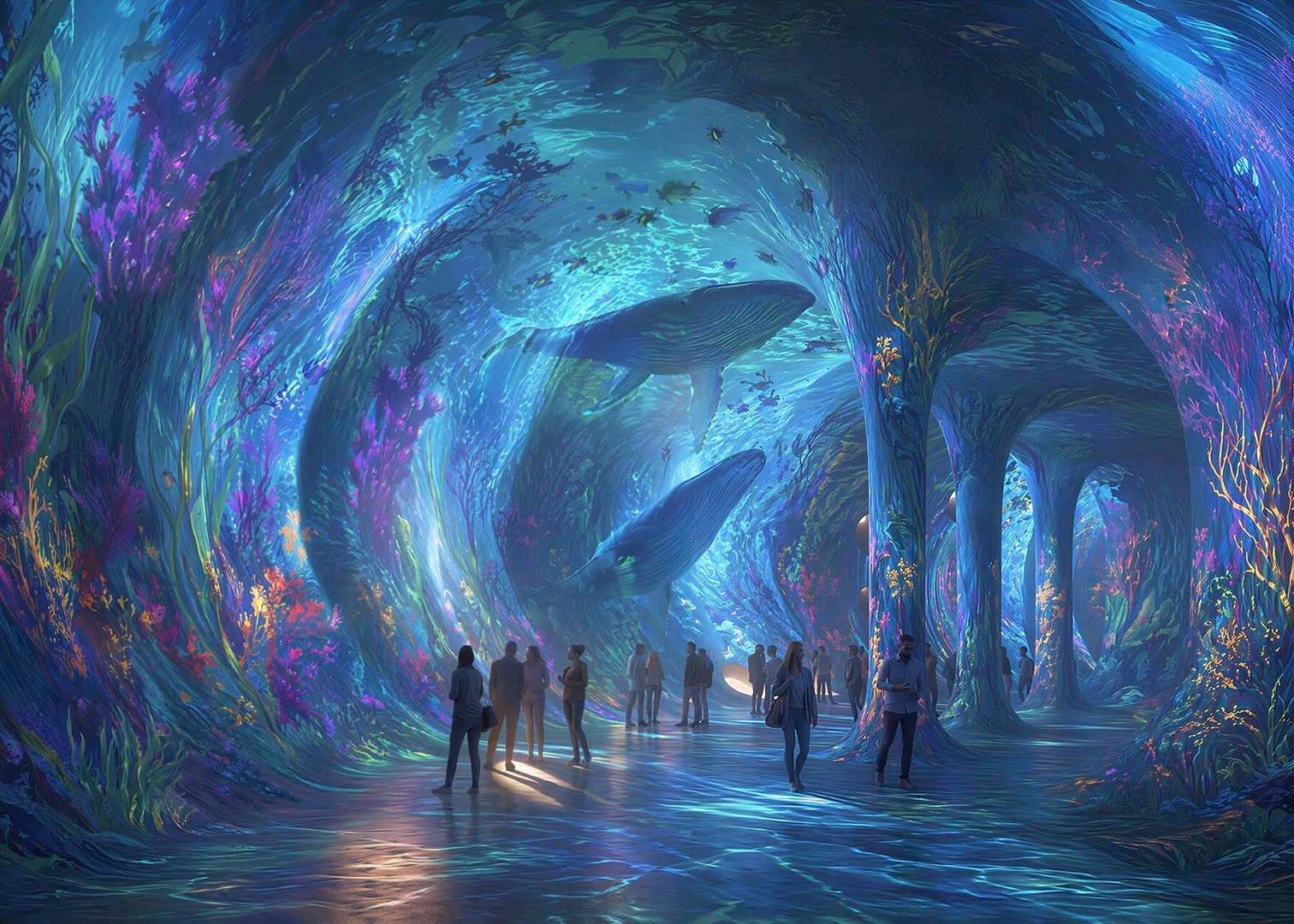 De Shift Embassy wil bezoekers inspireren met een meeslepende ervaring die 5.000 m² groot is, genaamd ‘het Elysium’. Shift